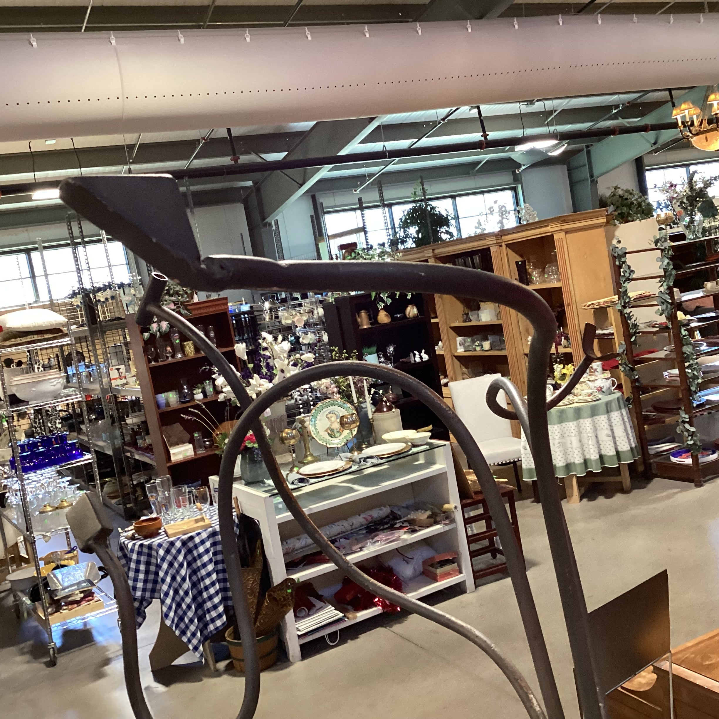 Iron Art Sculpture Coat Rack 43"x 30"x 78"