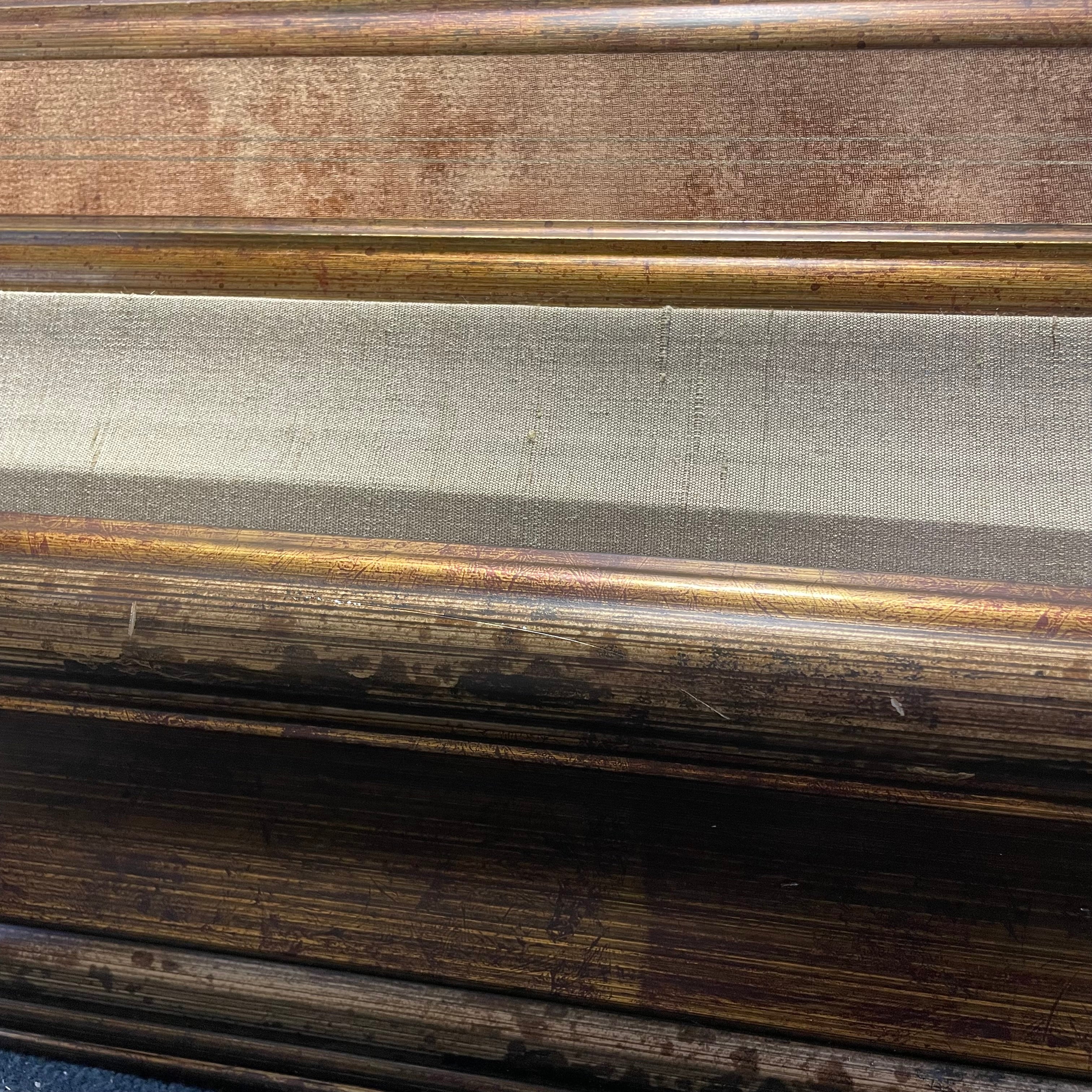 Vicki McMurry "No Boundaries" Print In Large Matted Frame 44 1/2" x 44 1/2"