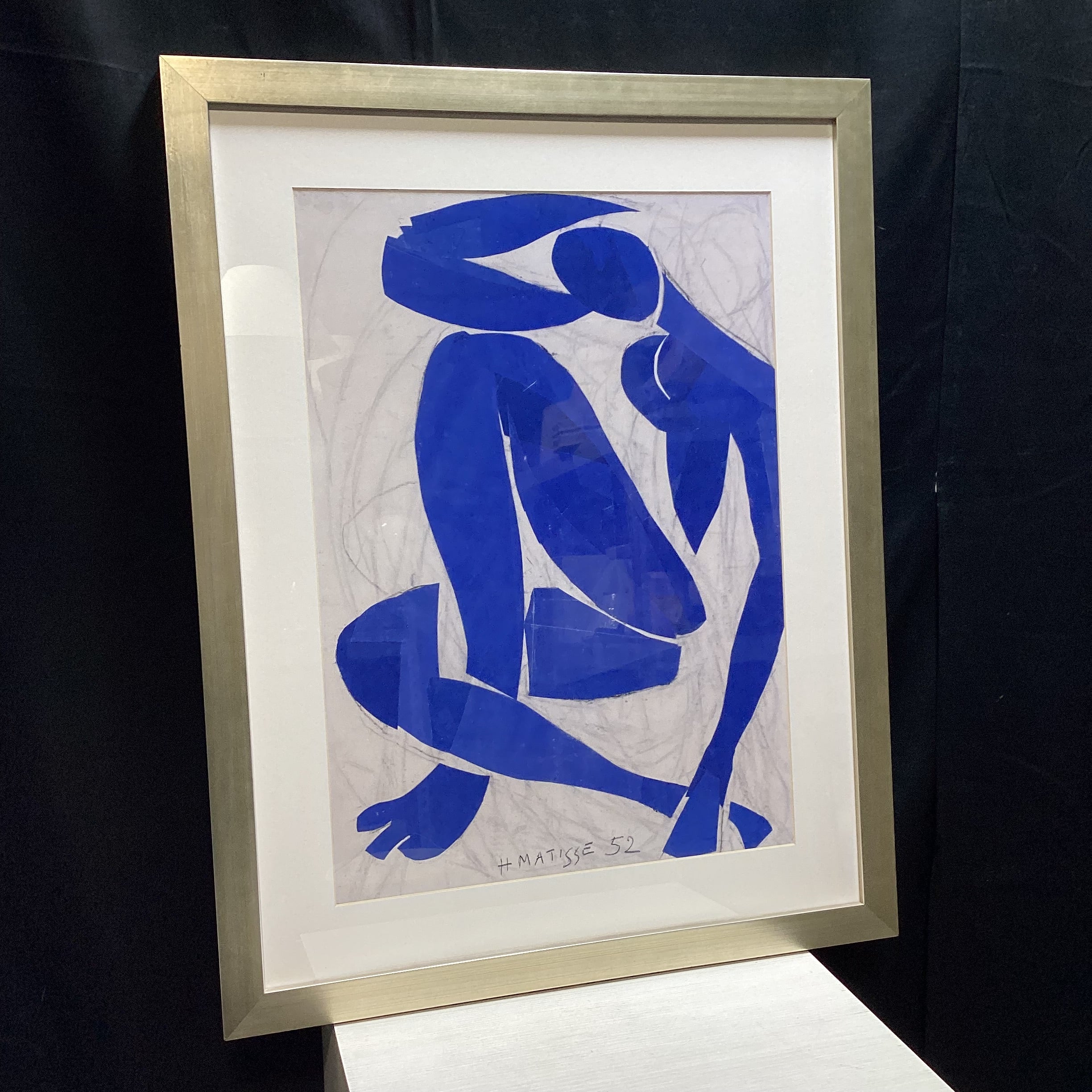 Z Gallerie H. Matisse Blue Nude IV Framed Print 28.5" x 36.5"