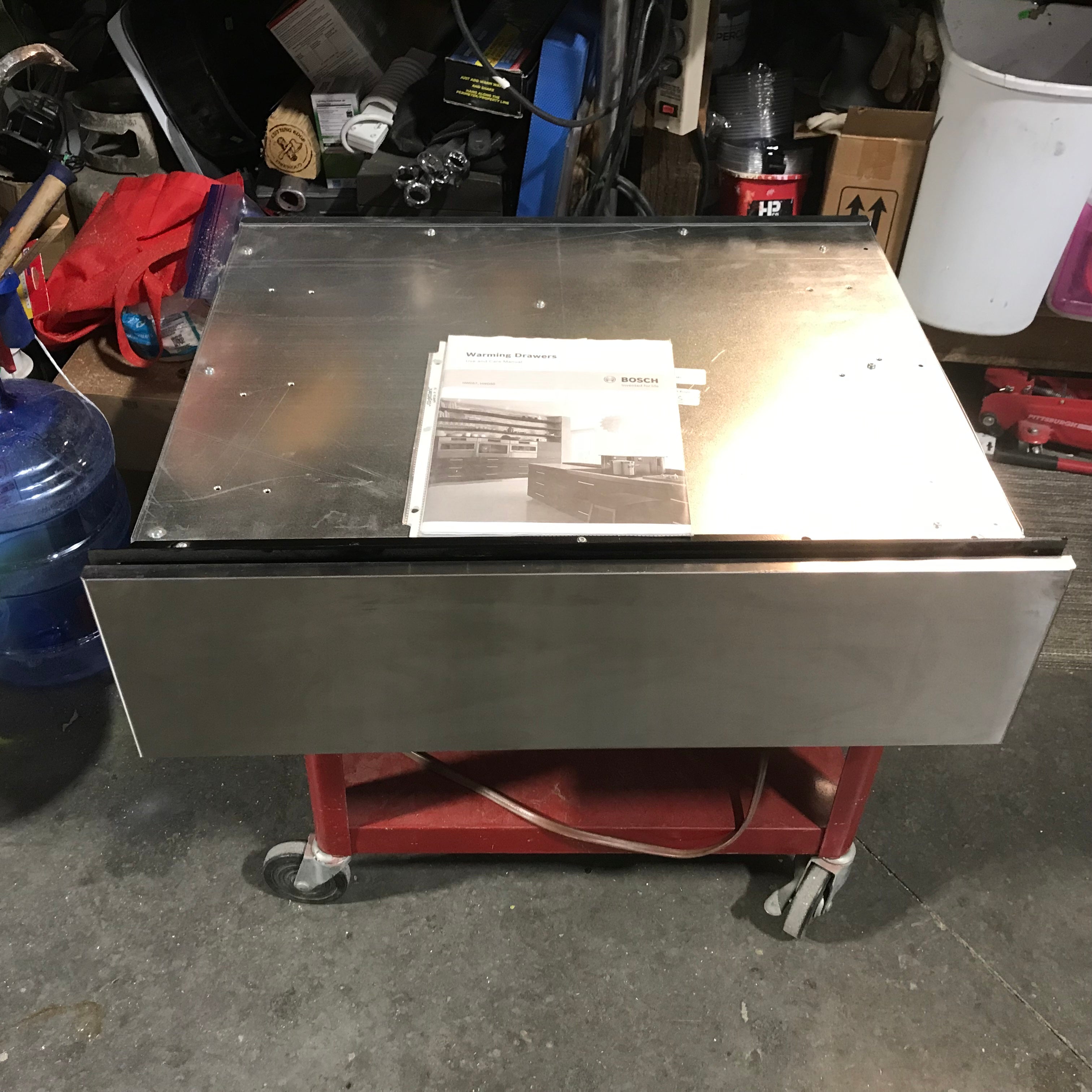 Bosch Stainless Steel Warming Drawer 30"x 23"x 9"