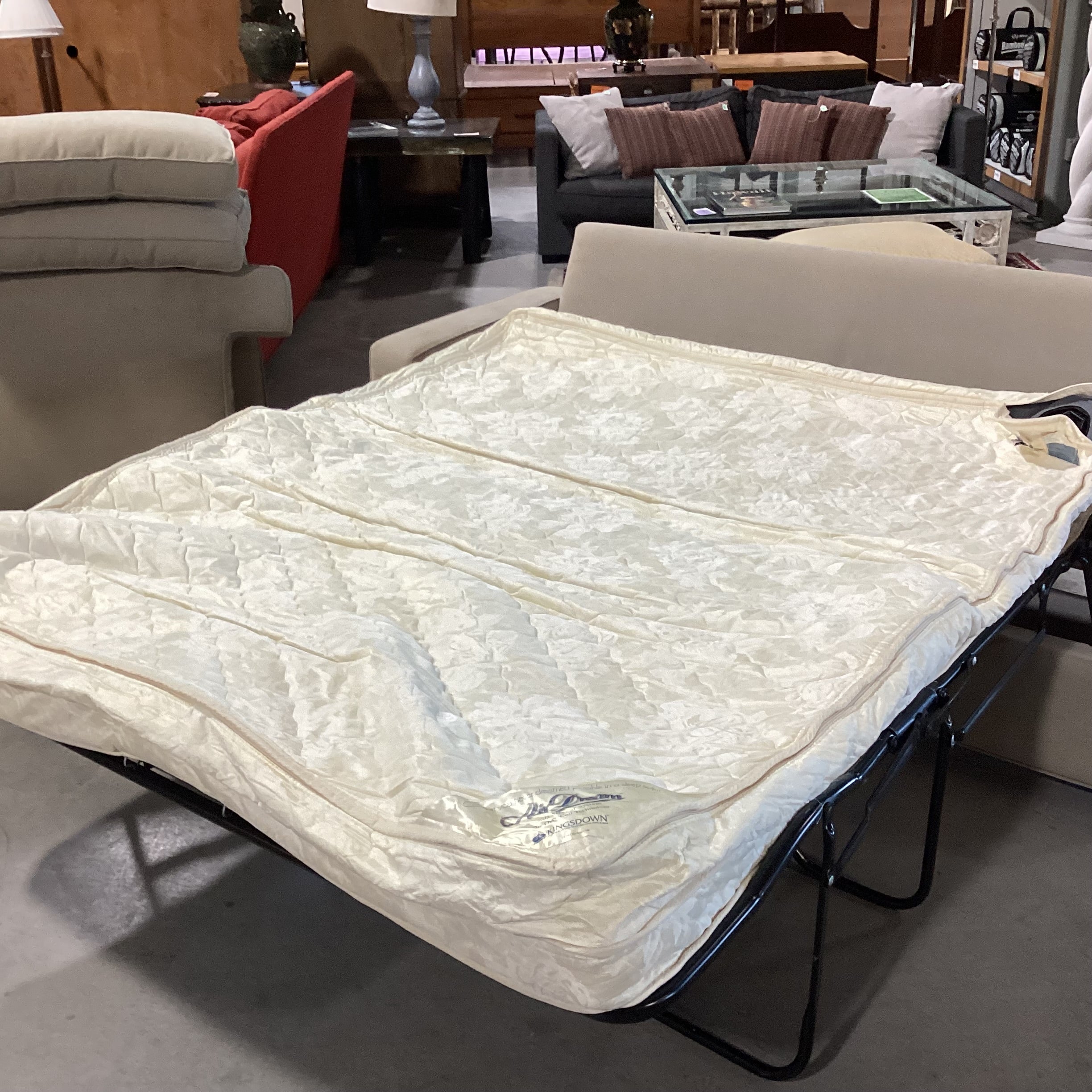 Room & Board Beige Queen Sleeper Sofa 81"x 40"x 29"