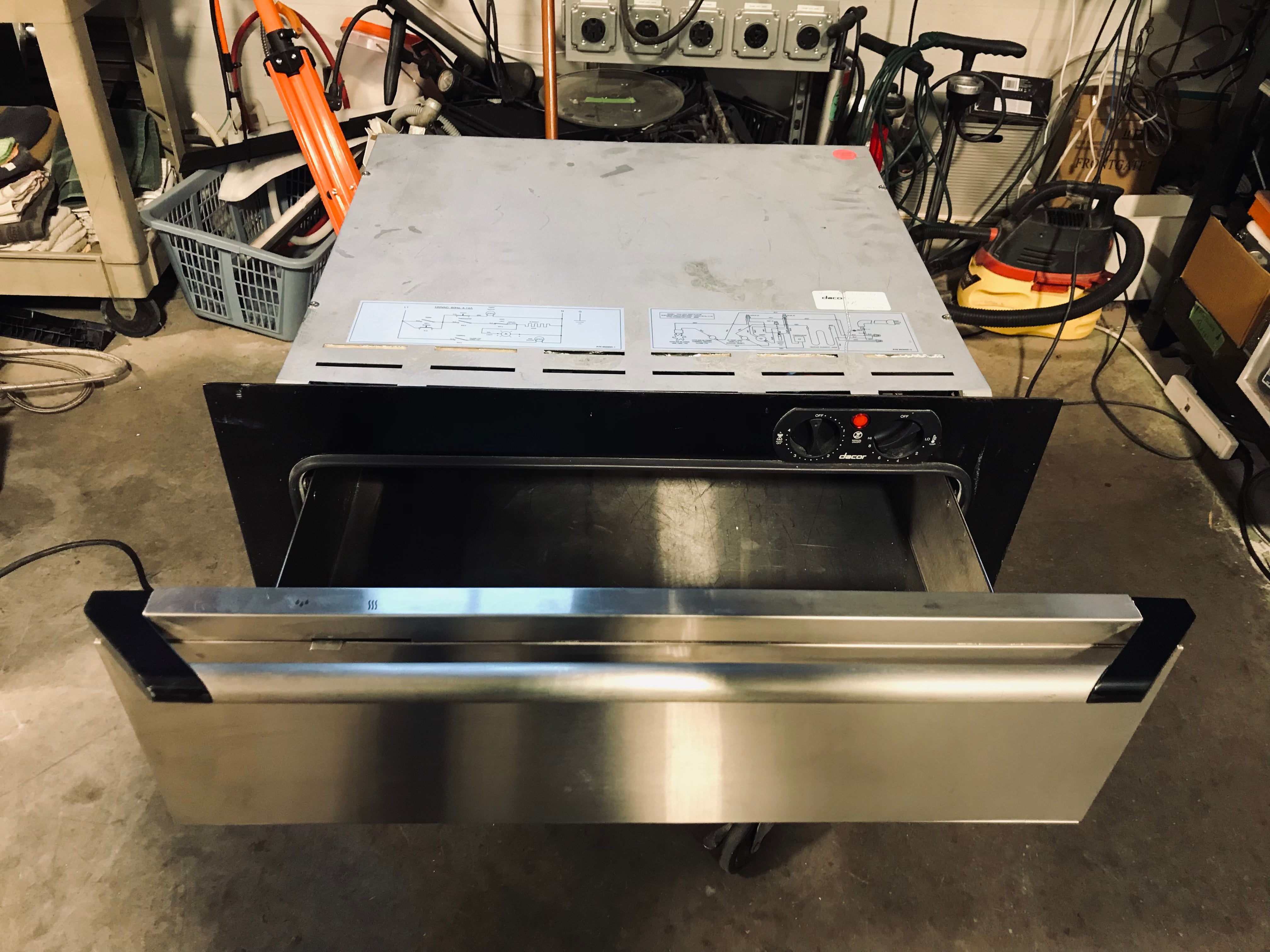 Thermador Stainless Steel Warming Drawer 30"x 24"x 10"