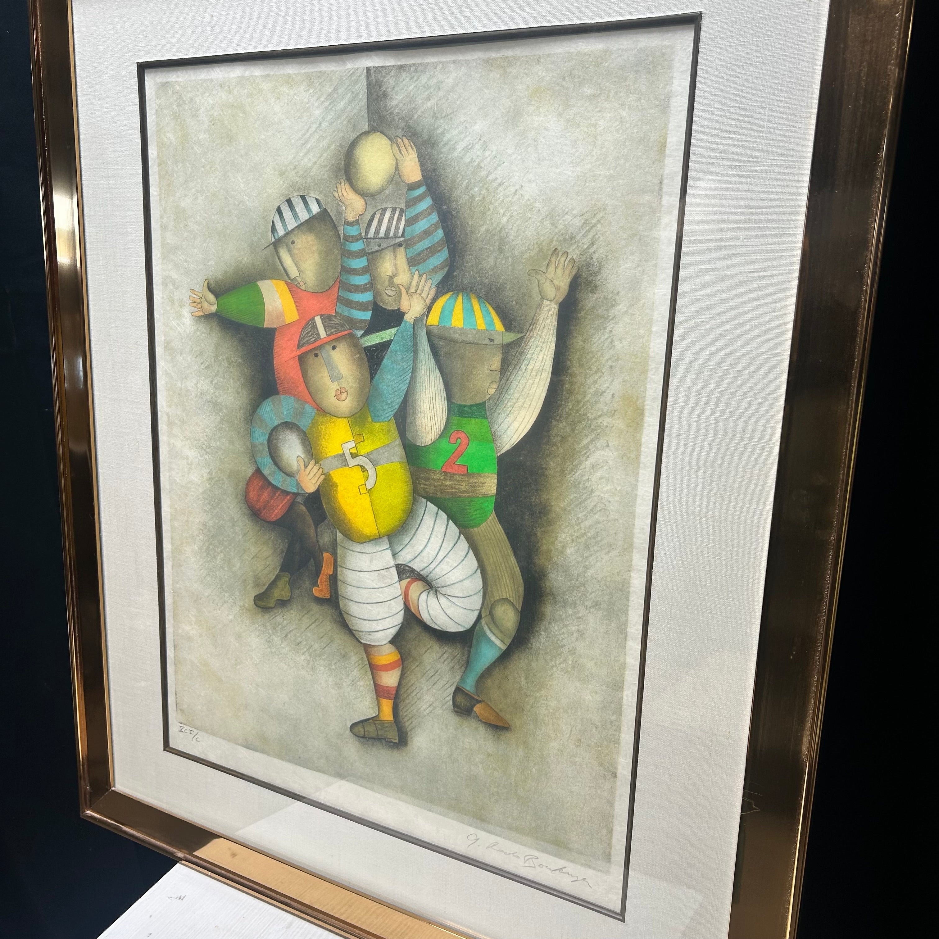 Graciela Rodo Boulanger Pencil Signed Lithograph 31.5"x 37.5"