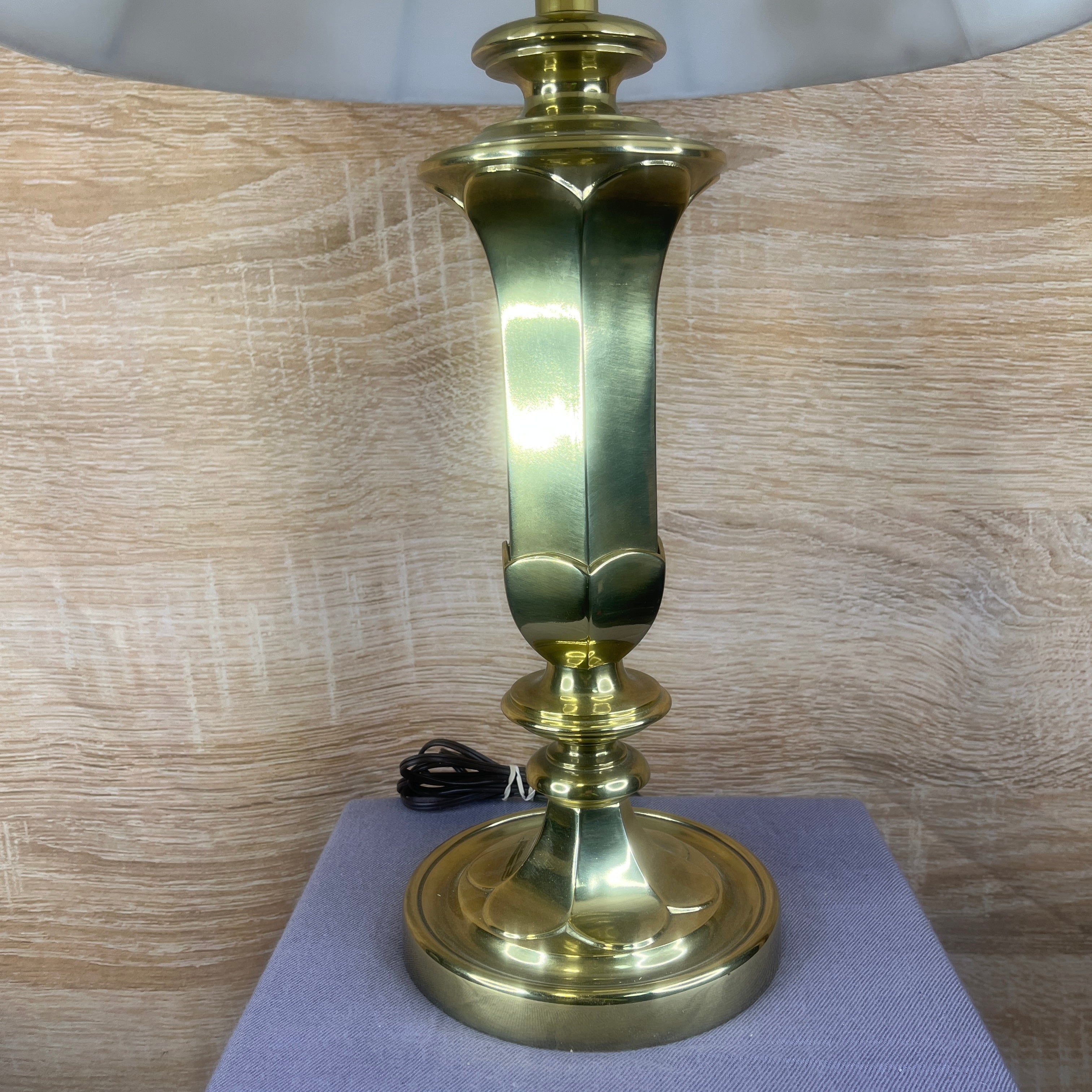 Stiffel Brass Table Lamp 19" Diameter x 30"