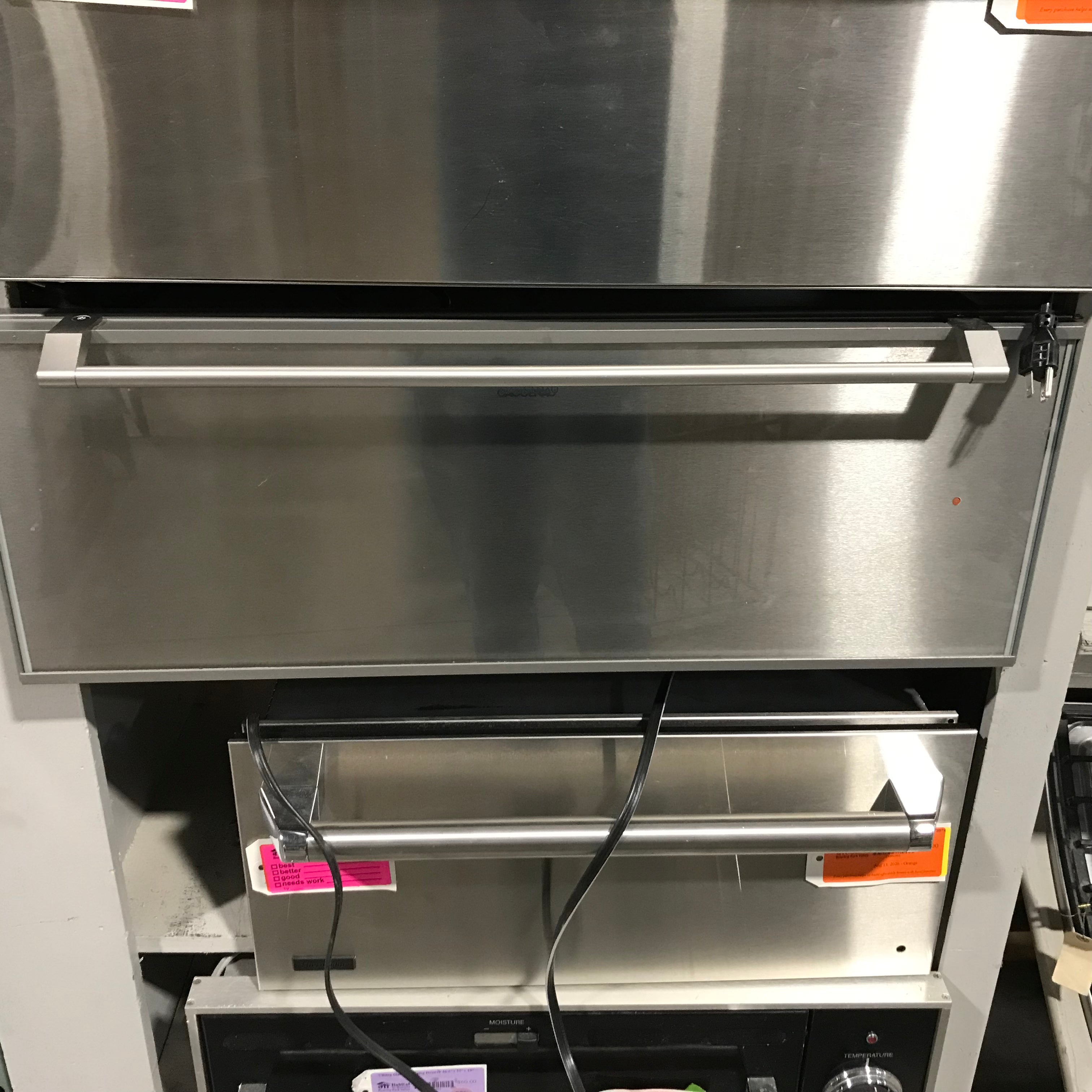 Gaggenau Stainless Steel Warming Drawer 30"x 10.5"x 23"