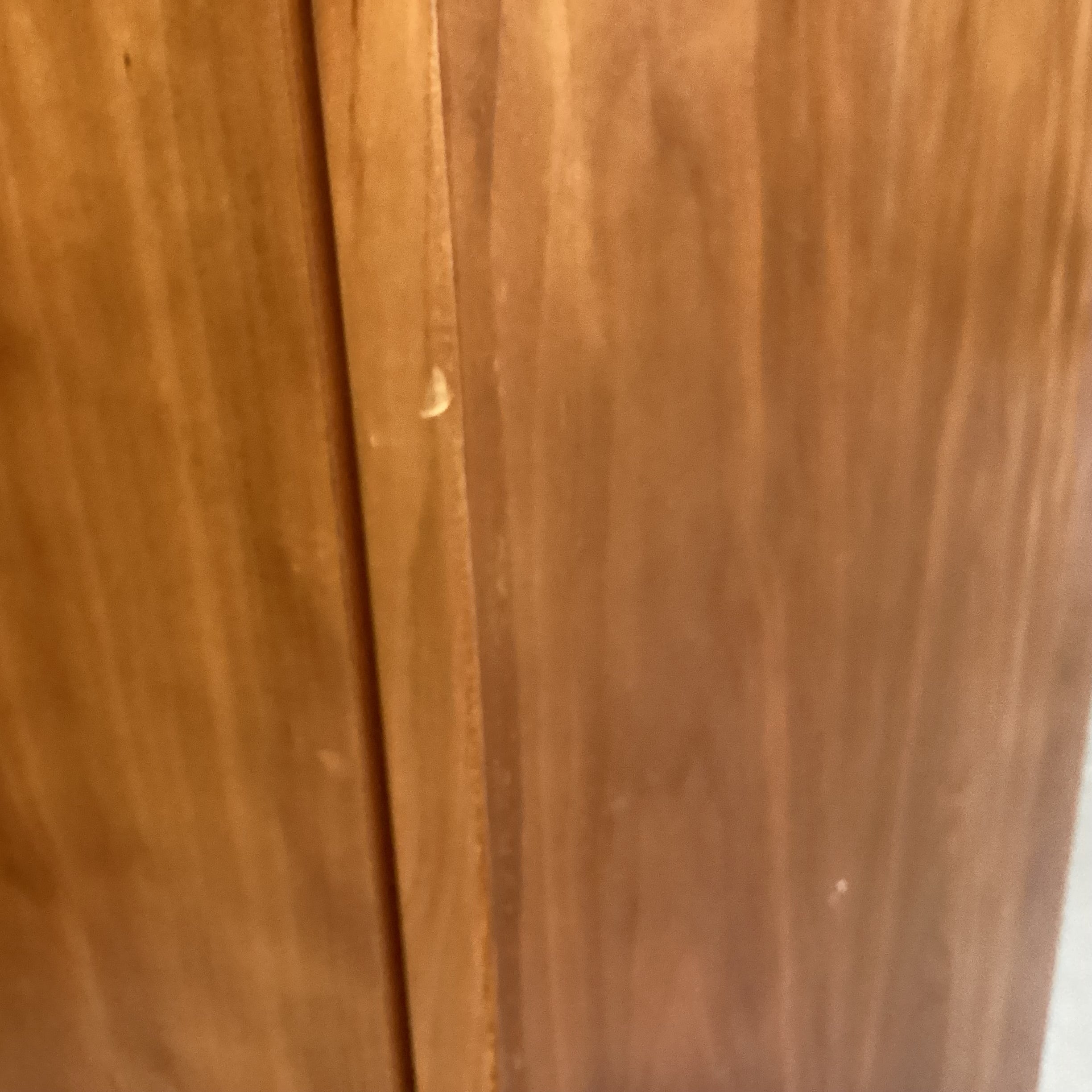 Danish Modern Wood & Laminate Veneer 2 Door 2 Drawer Armoire 40"x 23.5"x 61,5"