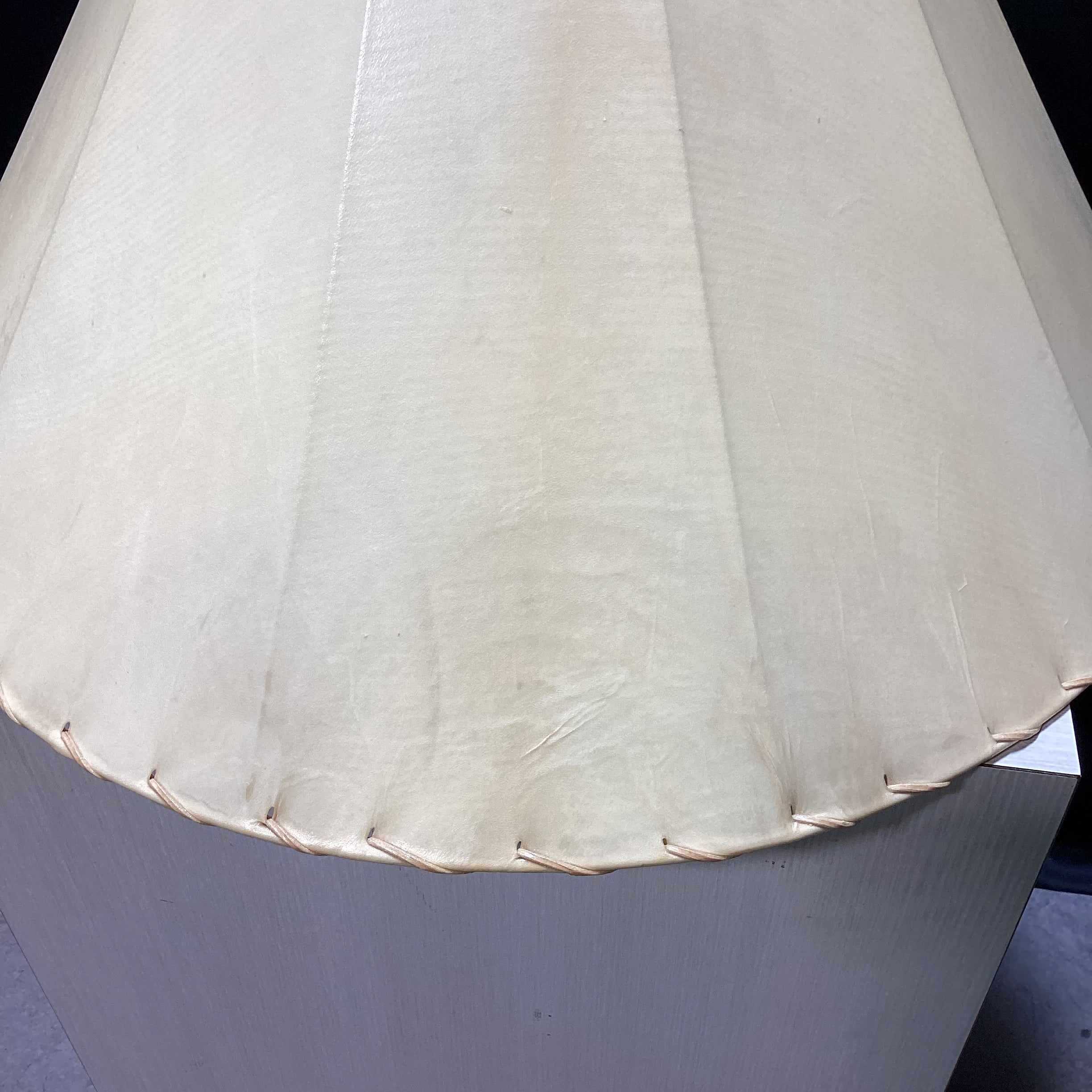 Raw Hide Rustic Lamp Shade (2) 26" x 16.5"