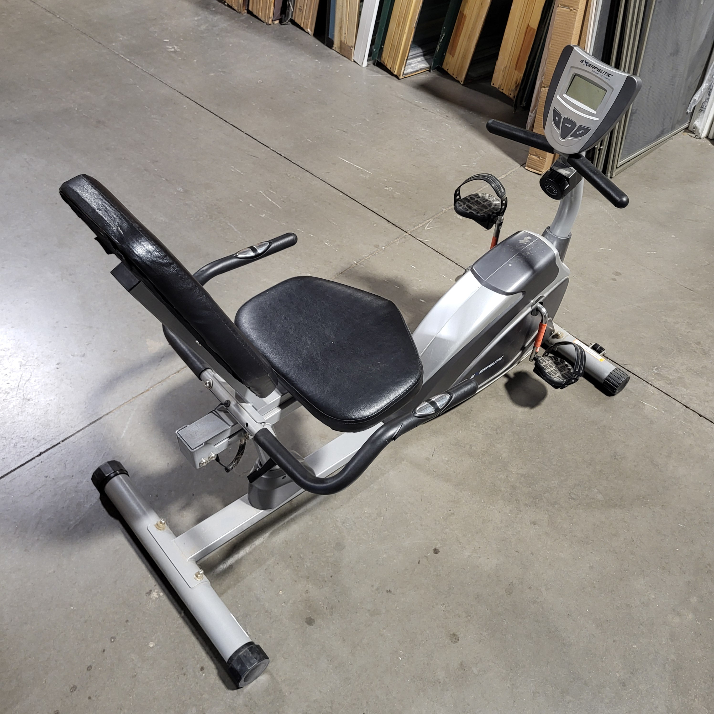 53"x 24"x 37" Exerpeutic with LCD Display Exercise Bike