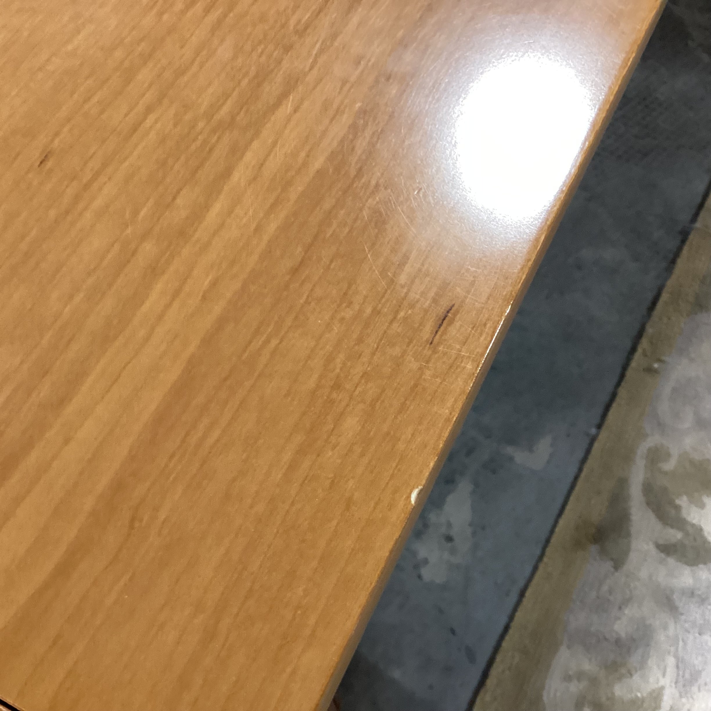C R Mackintosh by Cassina Berlino Extendable Dining Table 57" to 104.5"x 35.5"x 29.5"