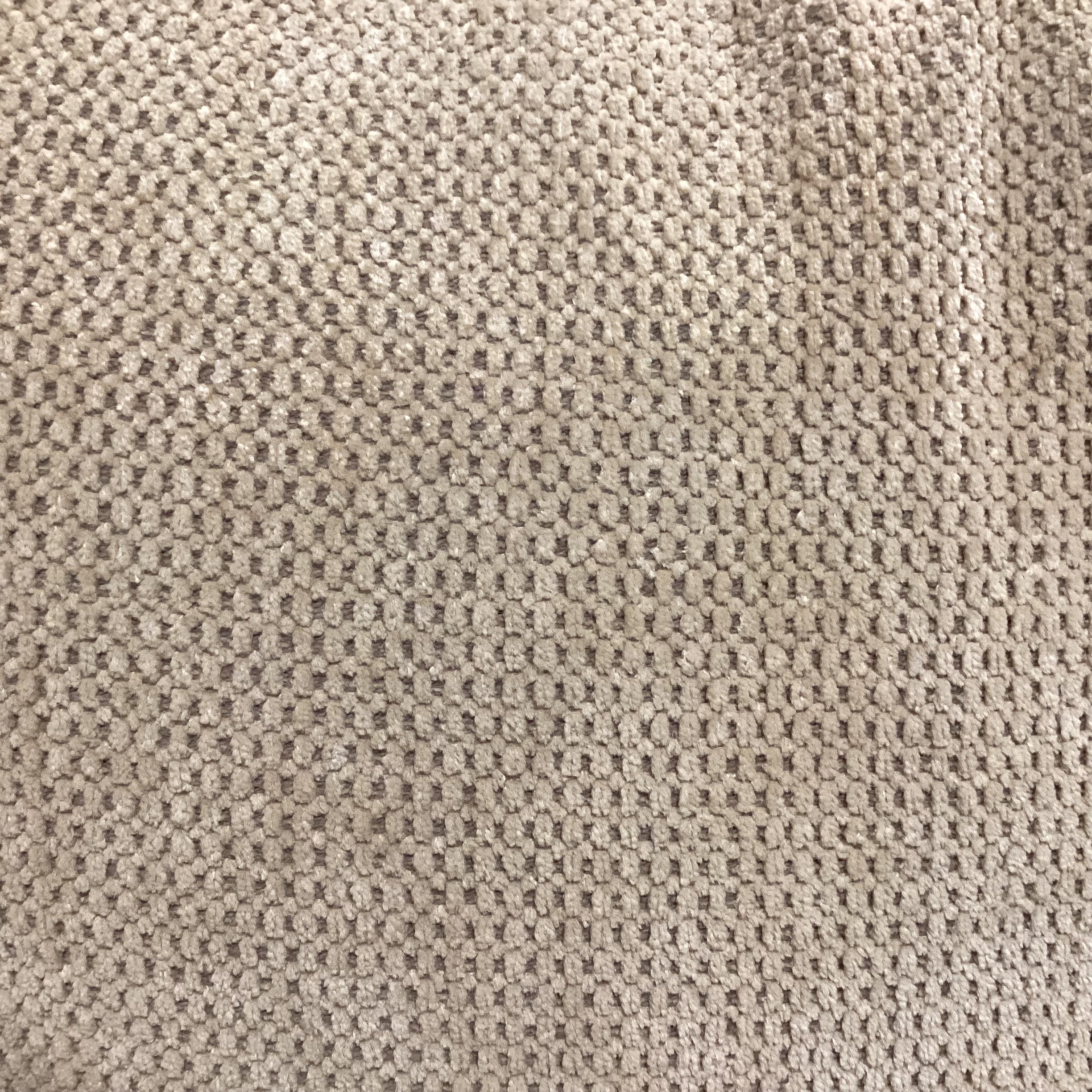 Kreiss Collection Wheat Chenille Woven Roll Arm Down Mix 2 Piece Sectional 108"x 131"x 39"x 29"