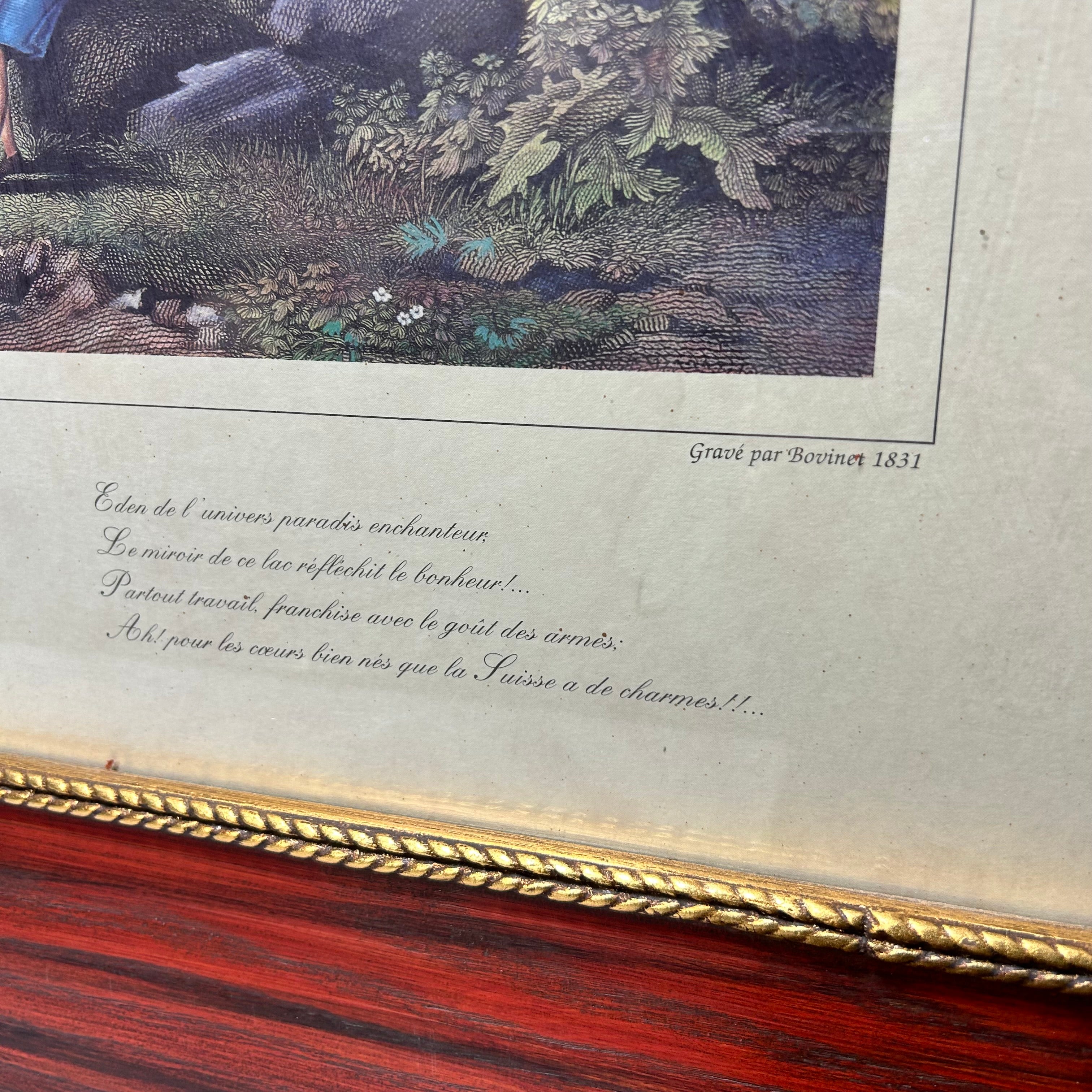 Grave Par Bovinet Print 1831 34"x 29"