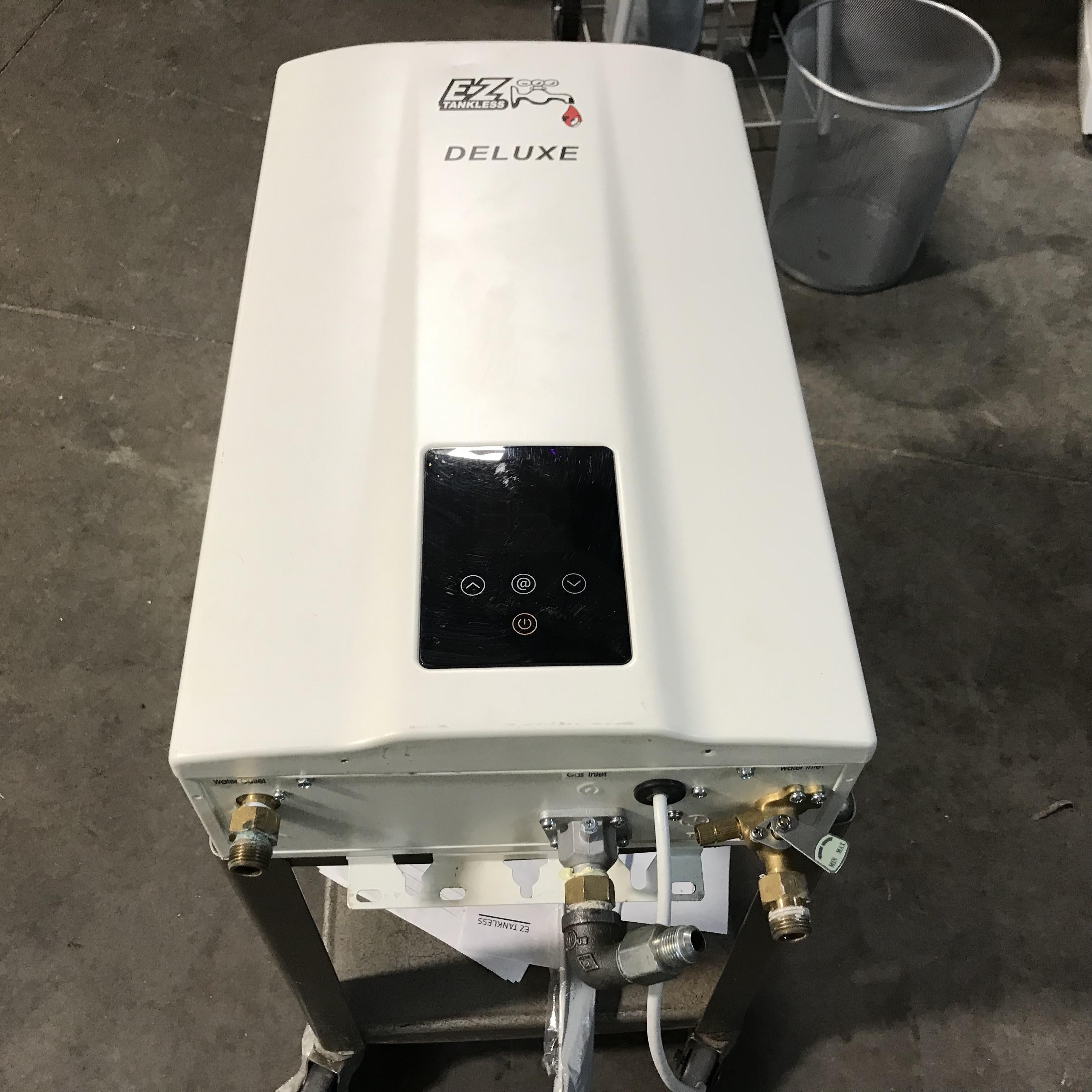 EZ Tankless Deluxe White Tankless Water Heater  13.5"x 23"x 6"