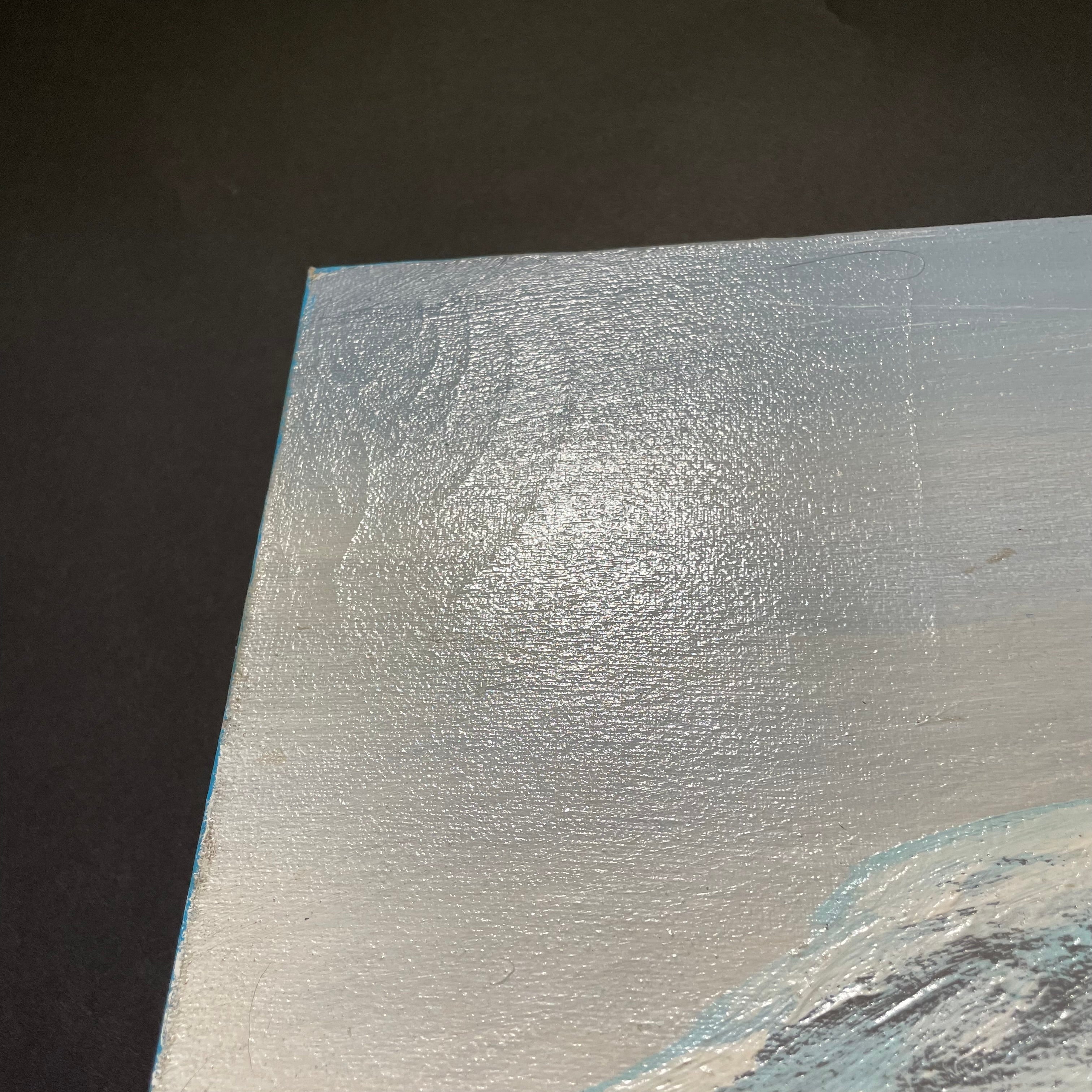 Gary Emrich Signed/Dated Original Native American On Horse Painting 48" x 72"