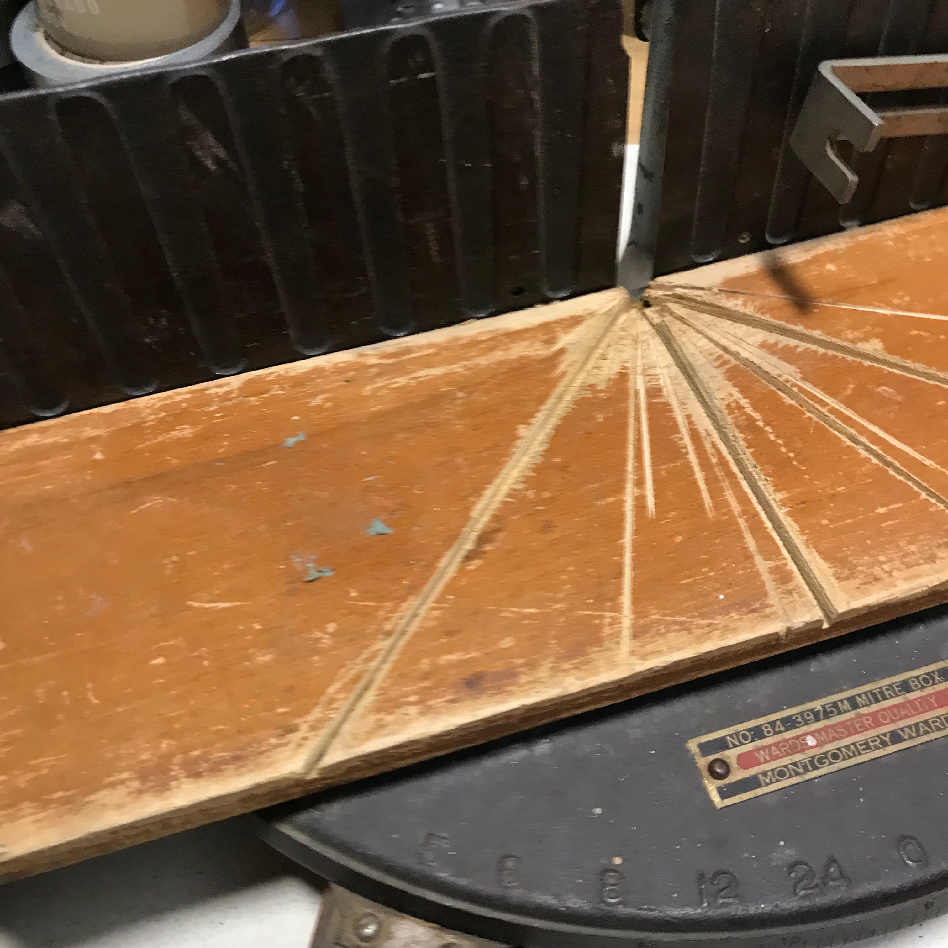 Vintage 1930's- 40's Montgomery Ward Master Quality Mitre Box