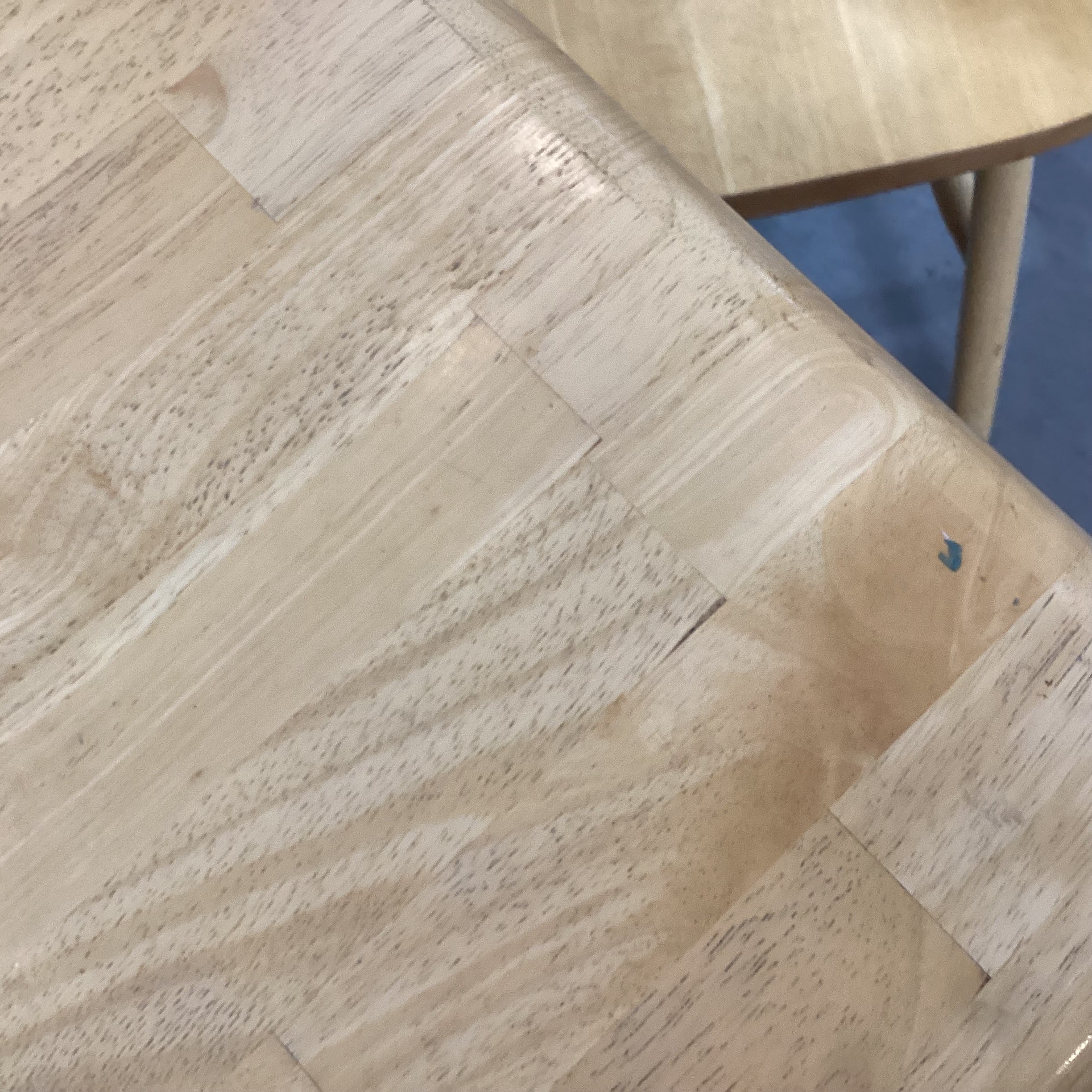 Honey Oak Table With 2 Chairs Dining Set 59.5"x 35.5"x 29.5"