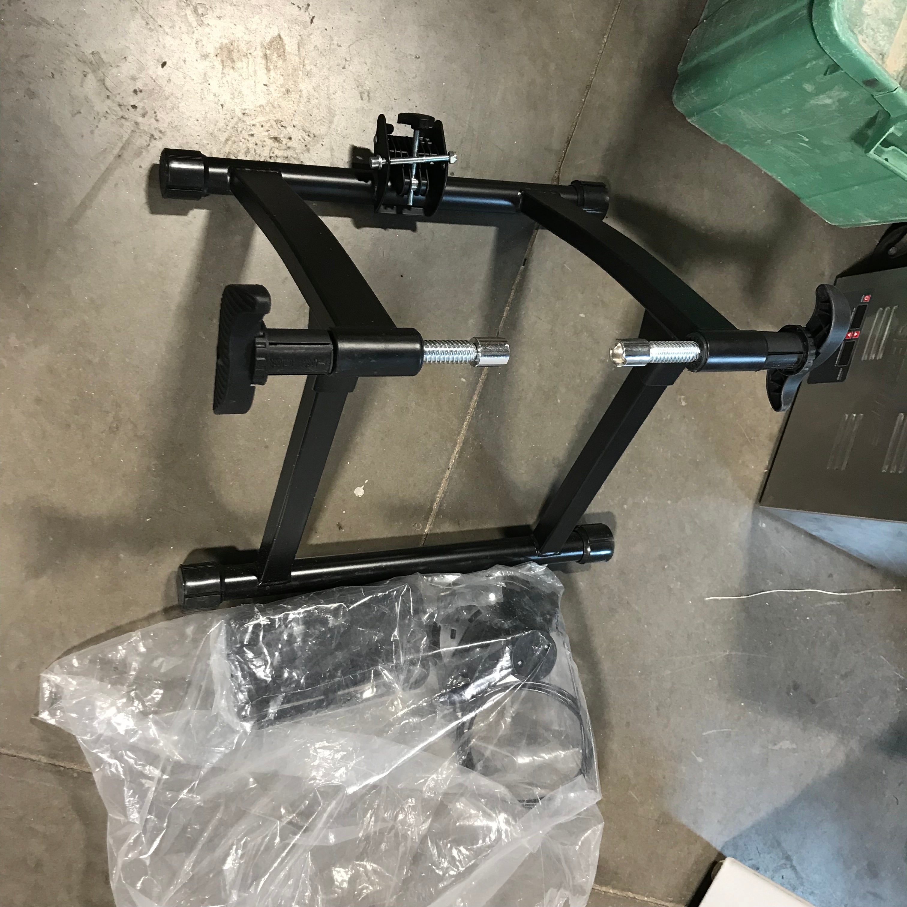 Balanceform Black Steel Magnetic Bike Trainer 24"x 16"x 16" (NEW)