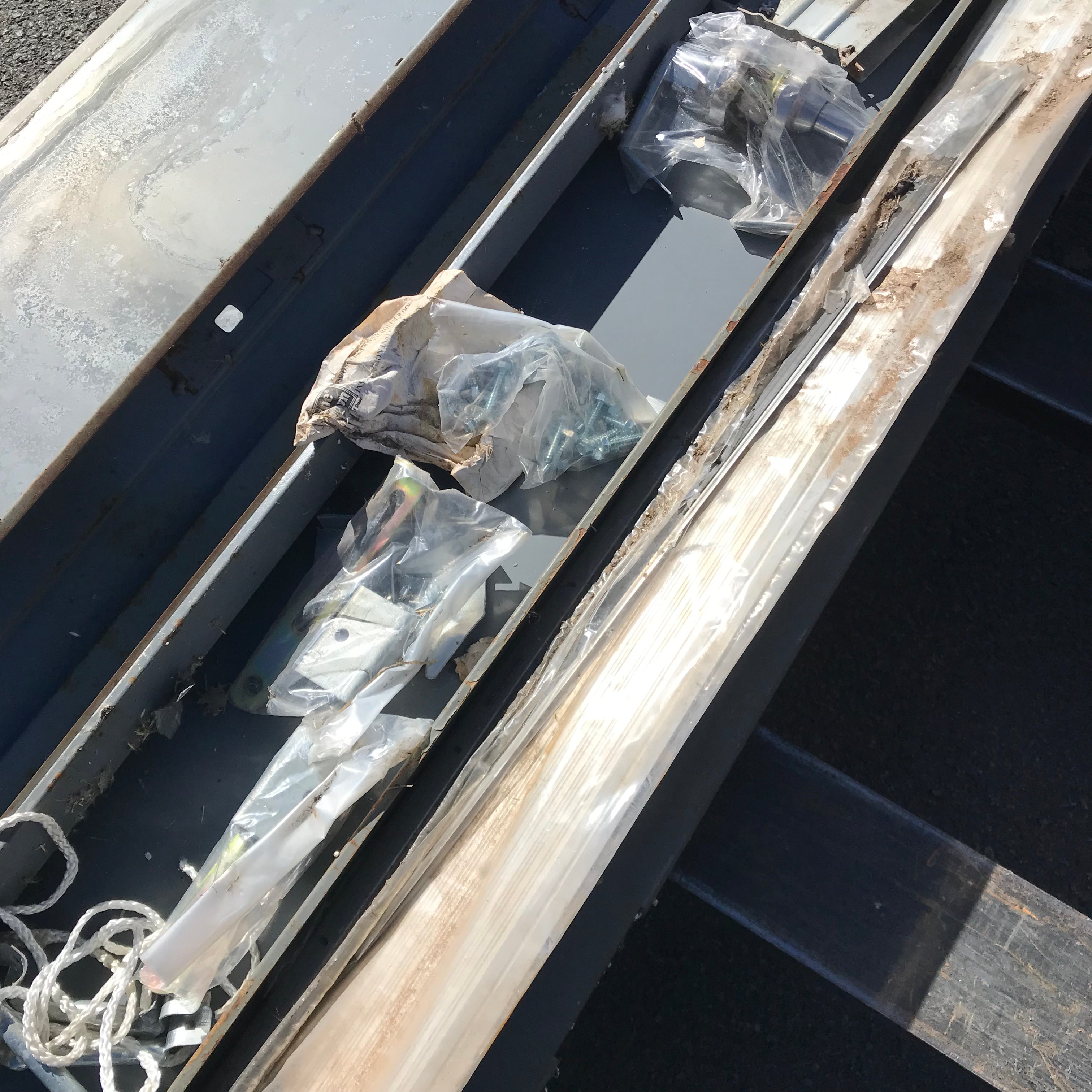 35.25"x 38"x 107.25" Steel Double Door Kit with Jamb