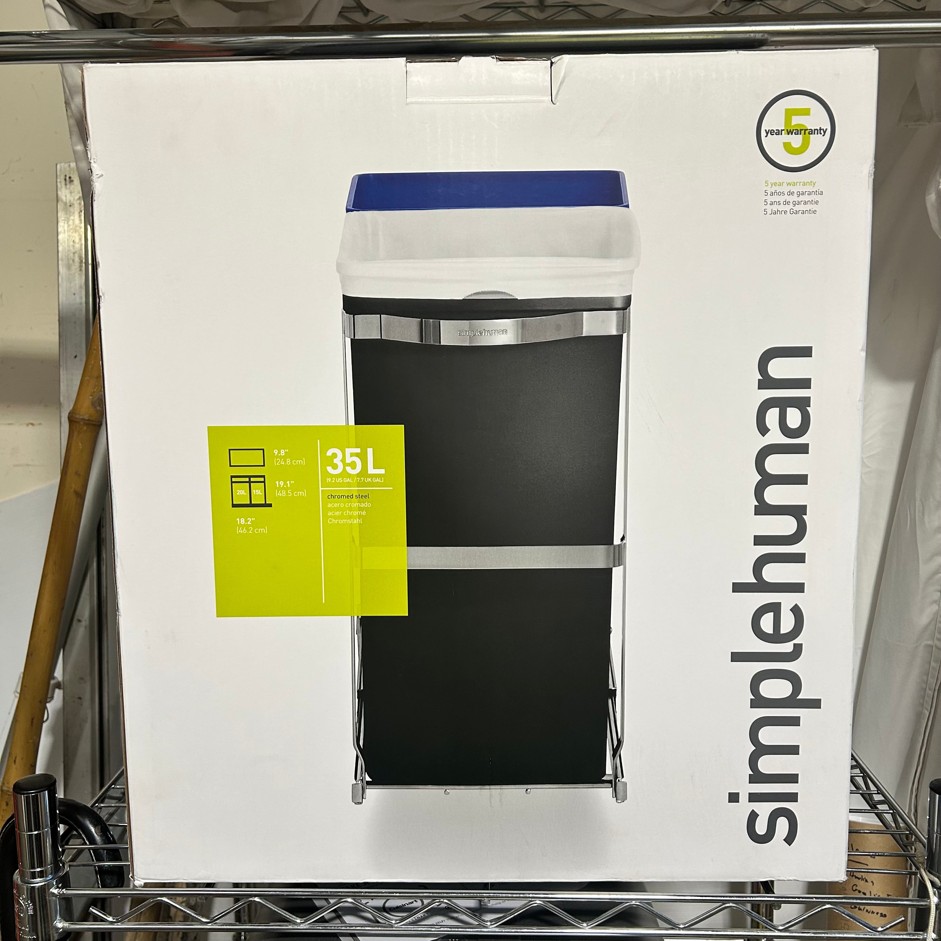 SimoleHuman 35L Pull Out Recycler