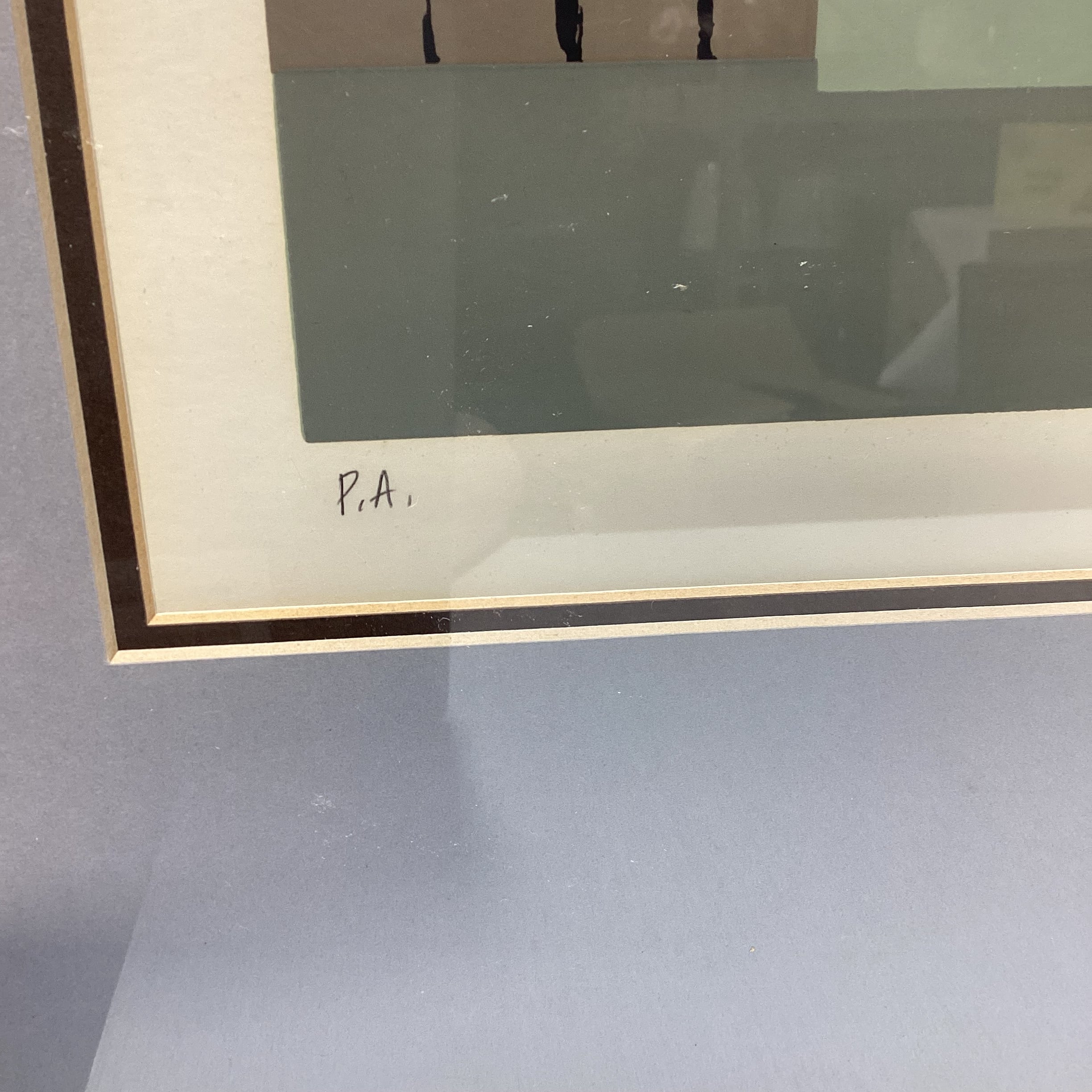 Artist Signed/Dated P.A. (Artists Proof) Architectural Print 24" x 30"