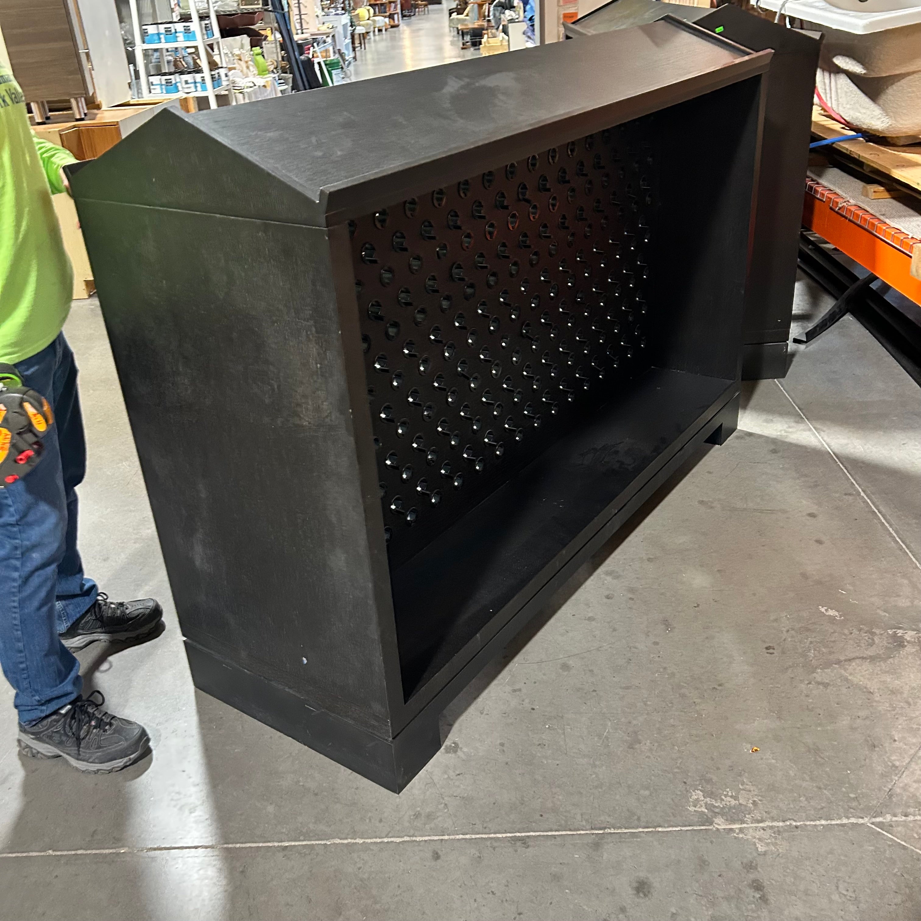 Custom Wine Cabinet 75"x 52"x 24" Double Sided