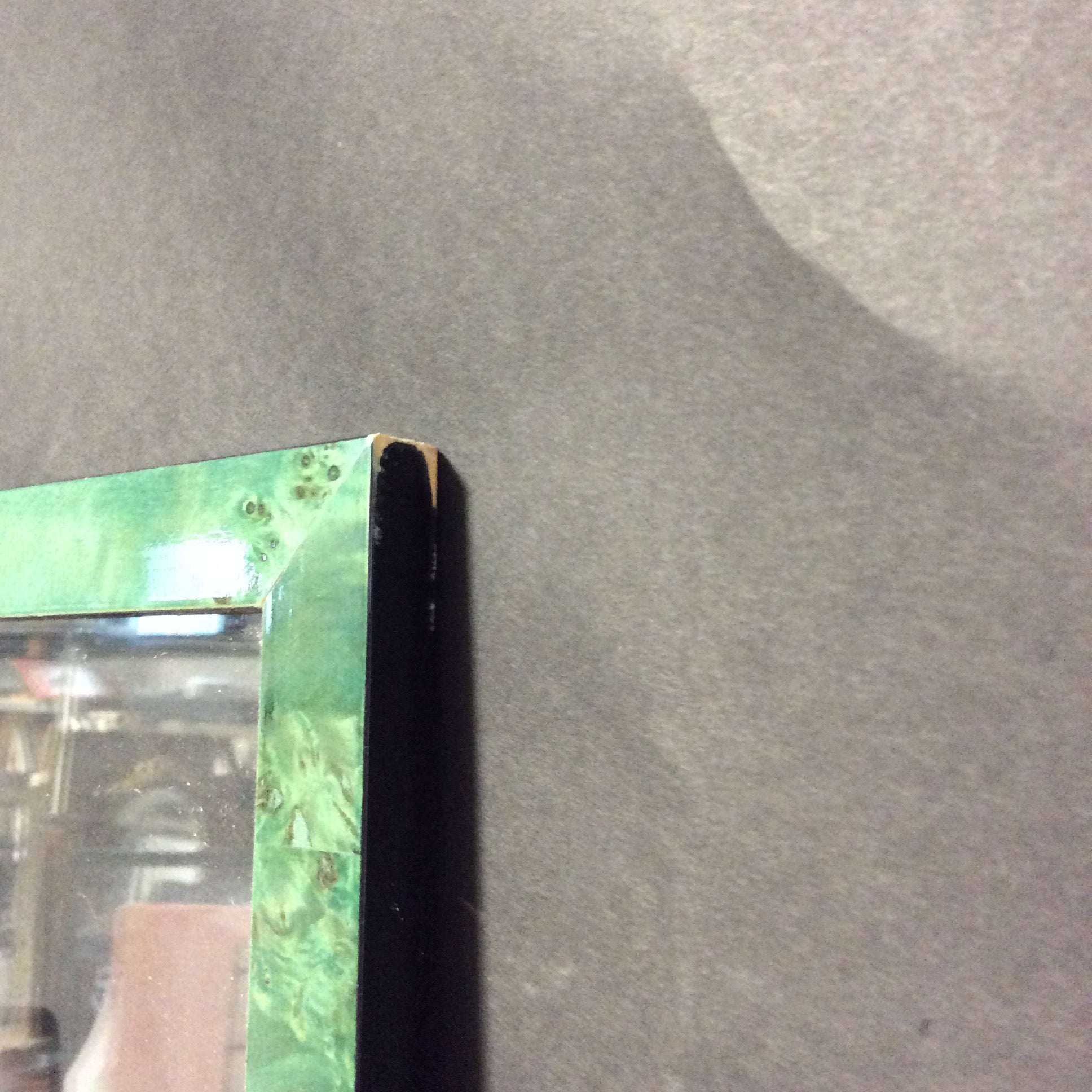 Donald FarnsWorth "Triumphal Arch 1" Print In Green Wood Floating Frame 30" x 39 1/2"