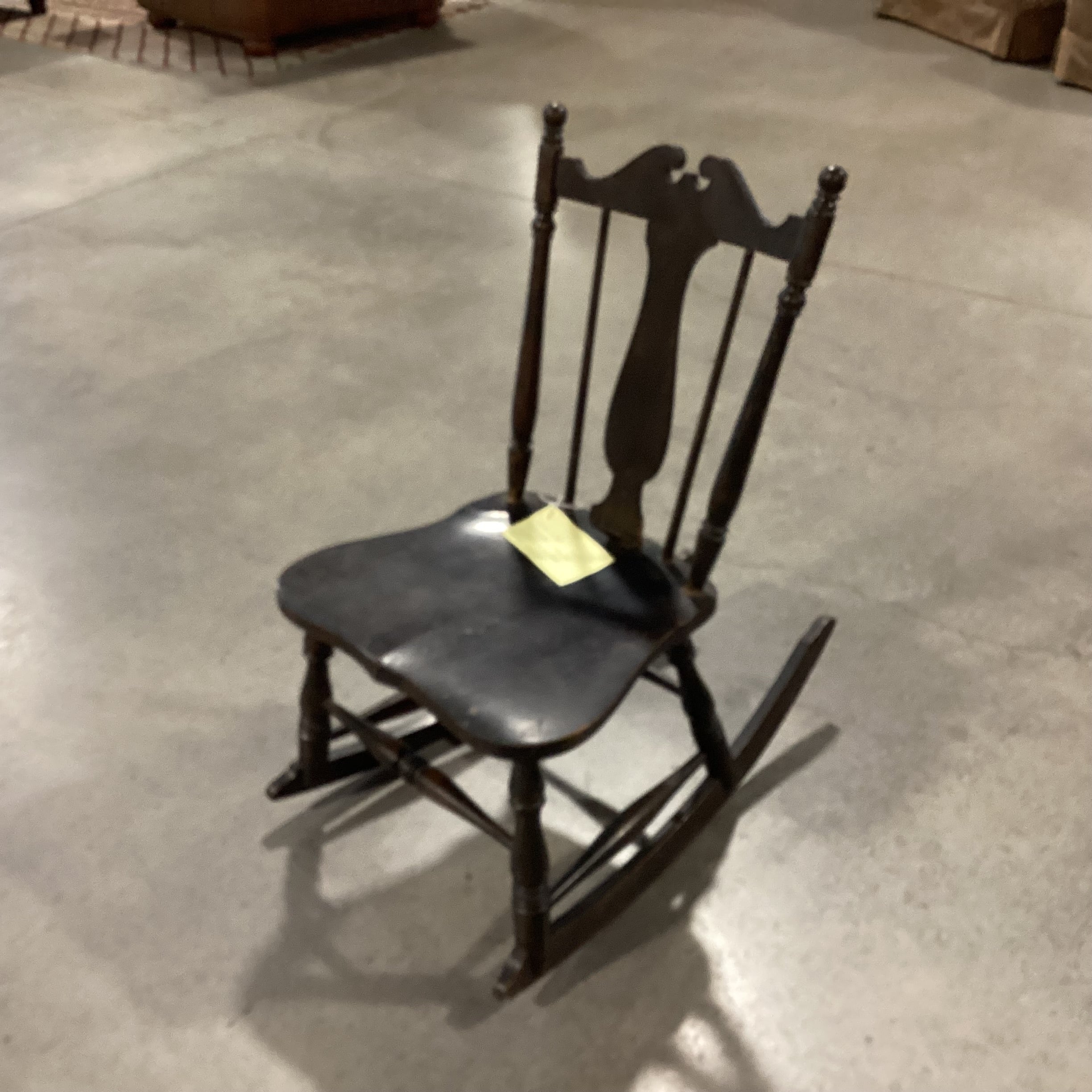 Antique Made In Germany Child Rocking Chair 17"x 28"x 31"