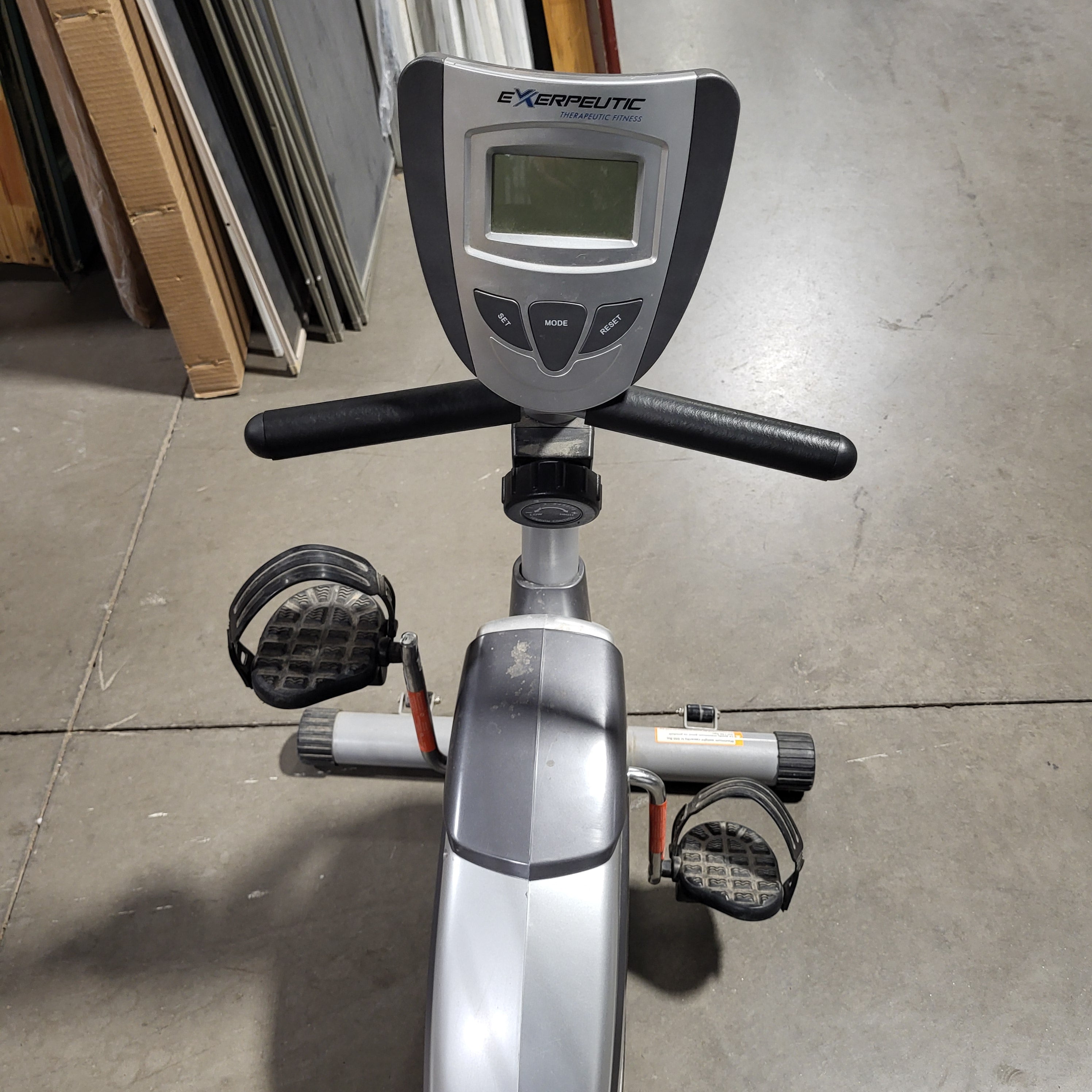 53"x 24"x 37" Exerpeutic with LCD Display Exercise Bike