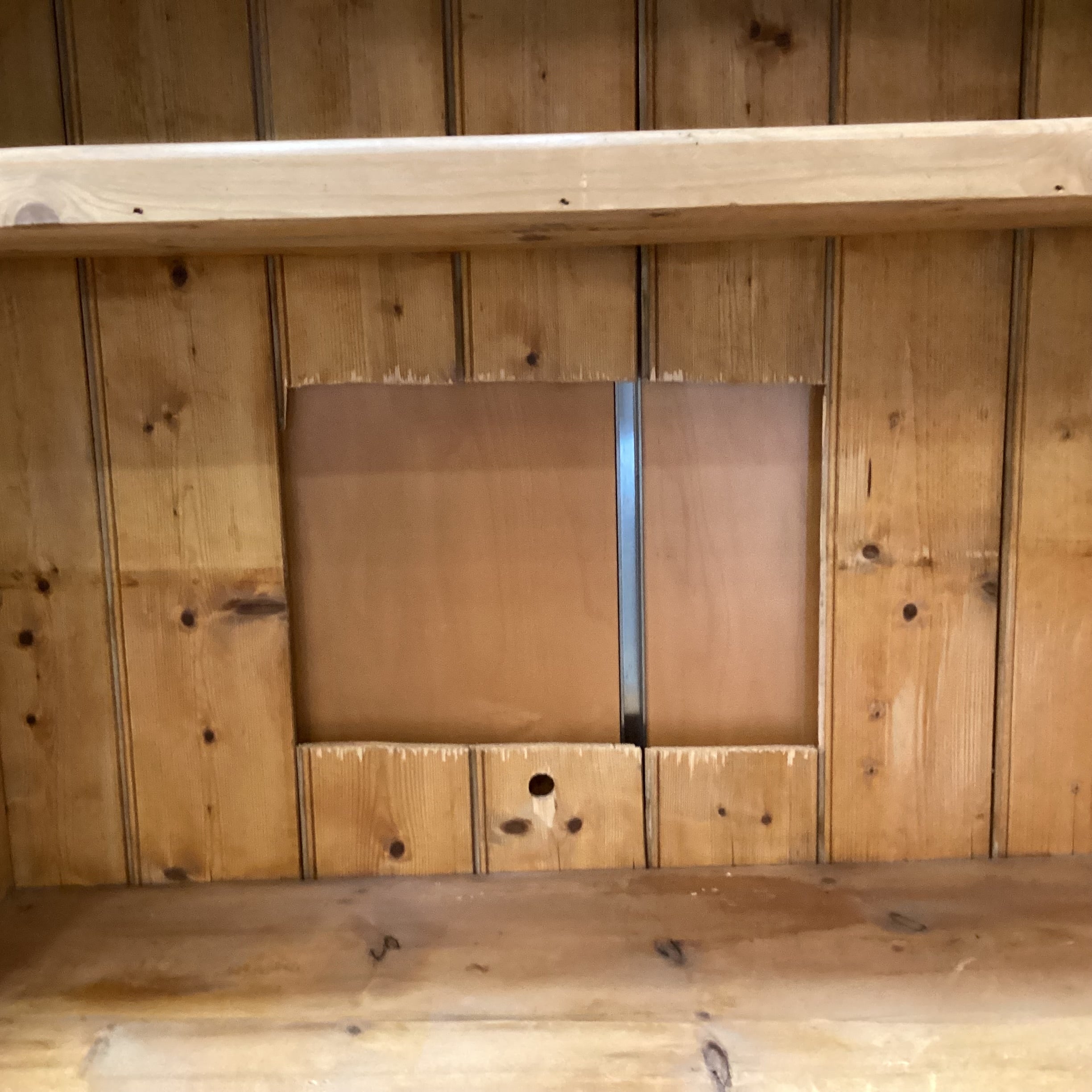 Pine 2 Door 4 Drawer Armoire 49"x 20"x 76"