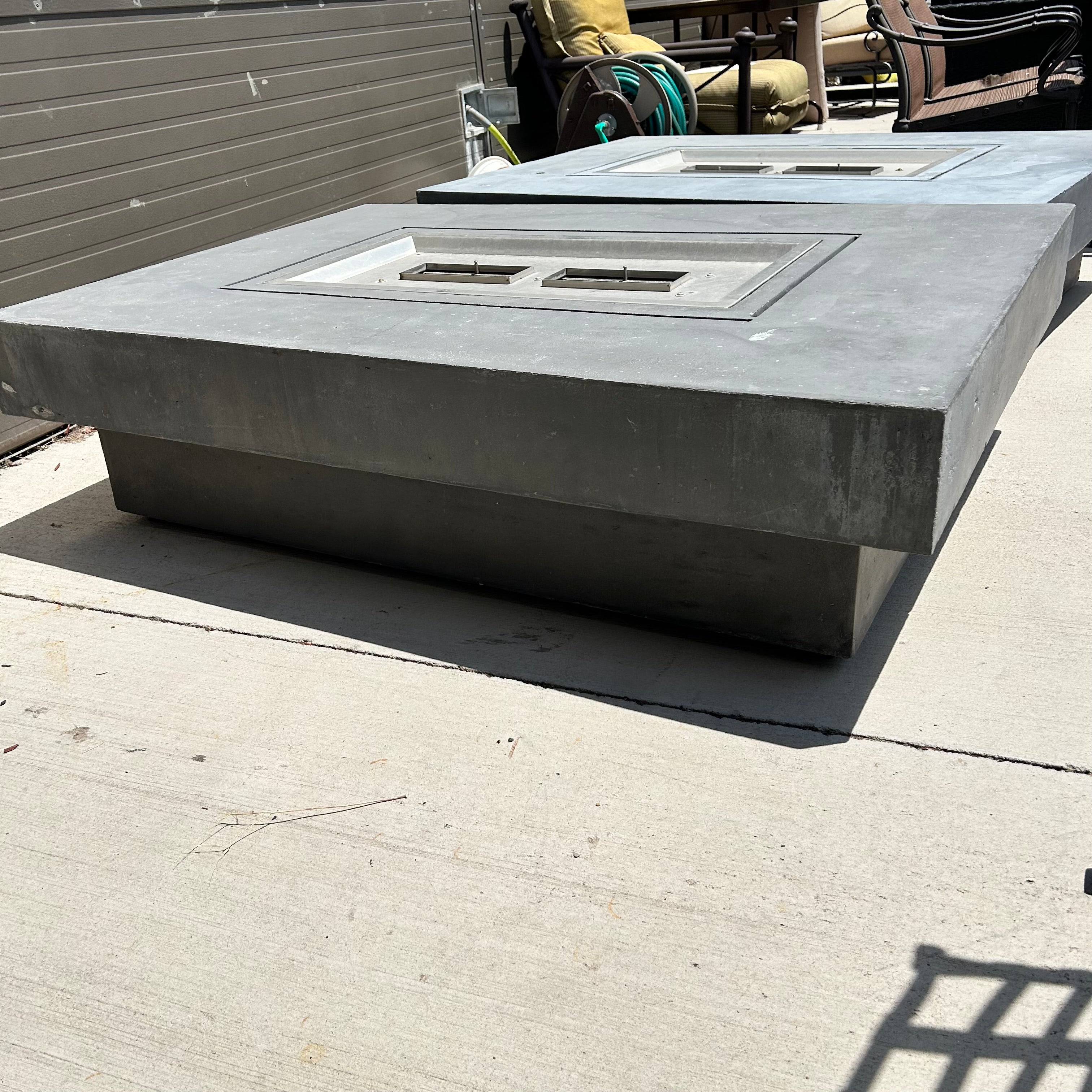 Bioethanol Fire Table 42"x 60"x16'