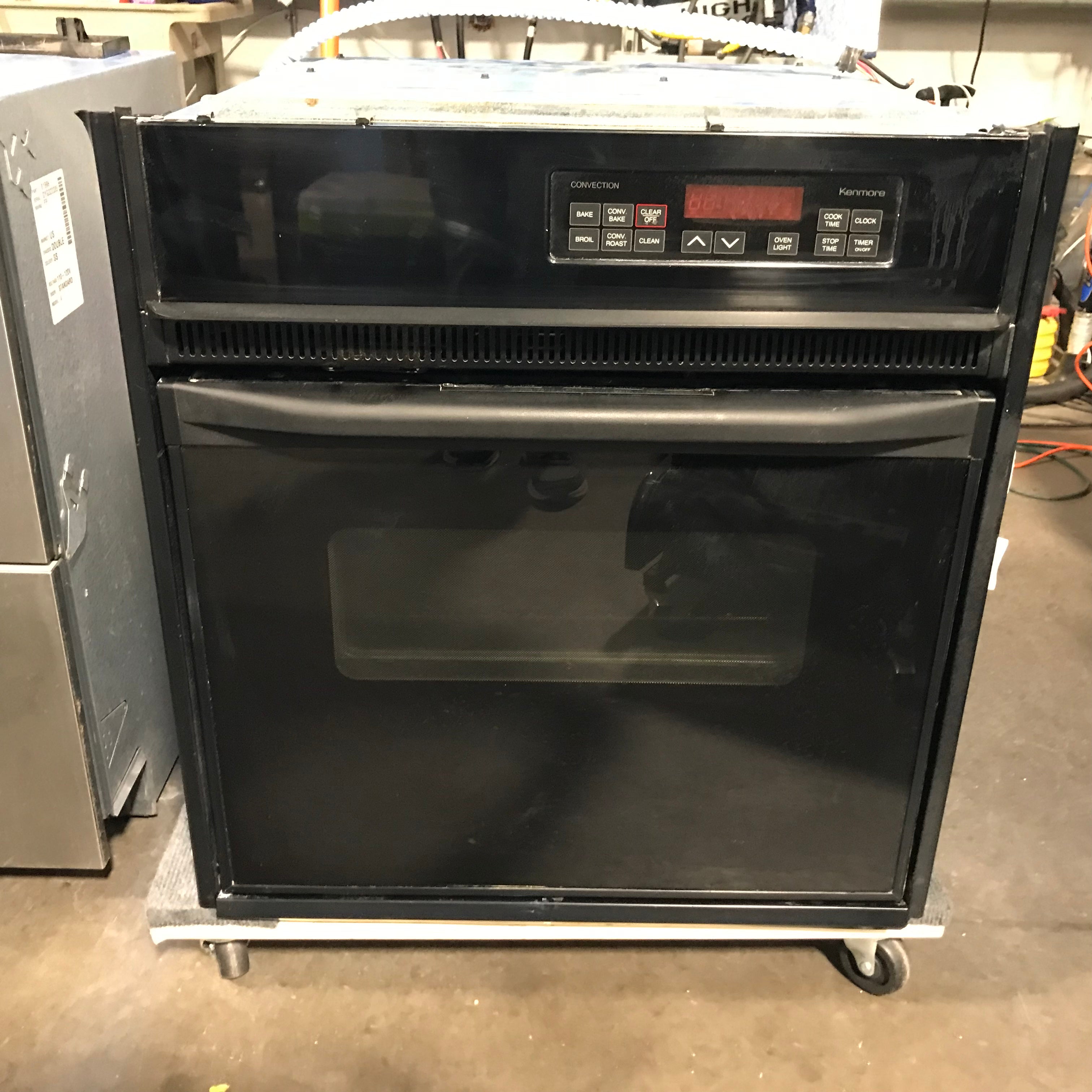 Sears&Roebuck Black Electric Wall Oven 25"x 24"x 28"