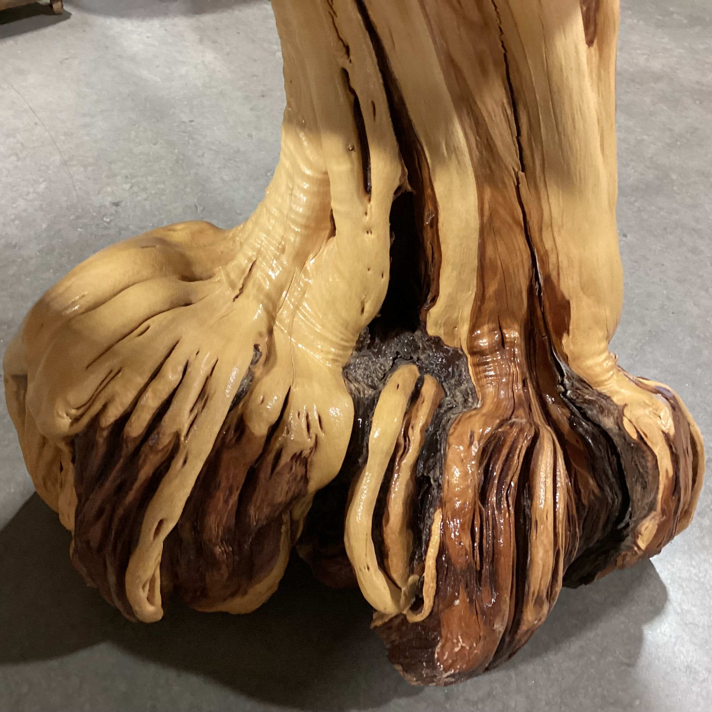Vintage Tree Root Accent Table 27"x 23"x 25"