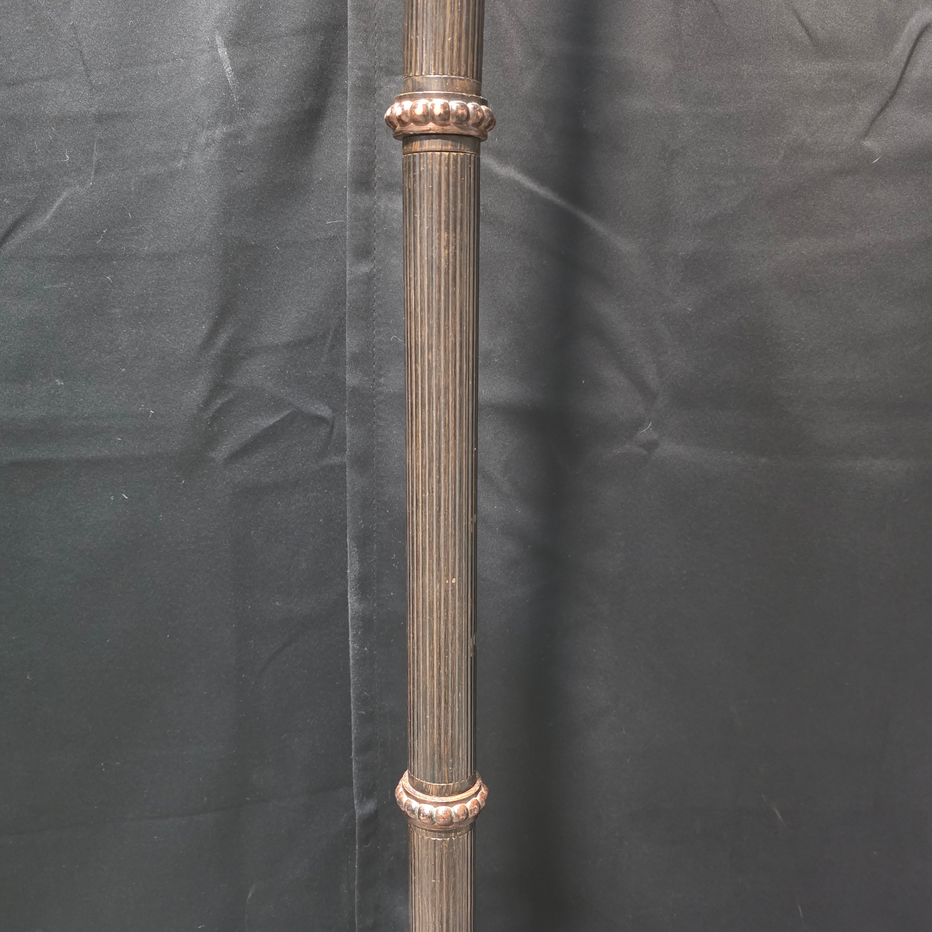 Neo-Classical European Style Resin / Stone Accent Floor Lamp 12.75"Dx70.5
