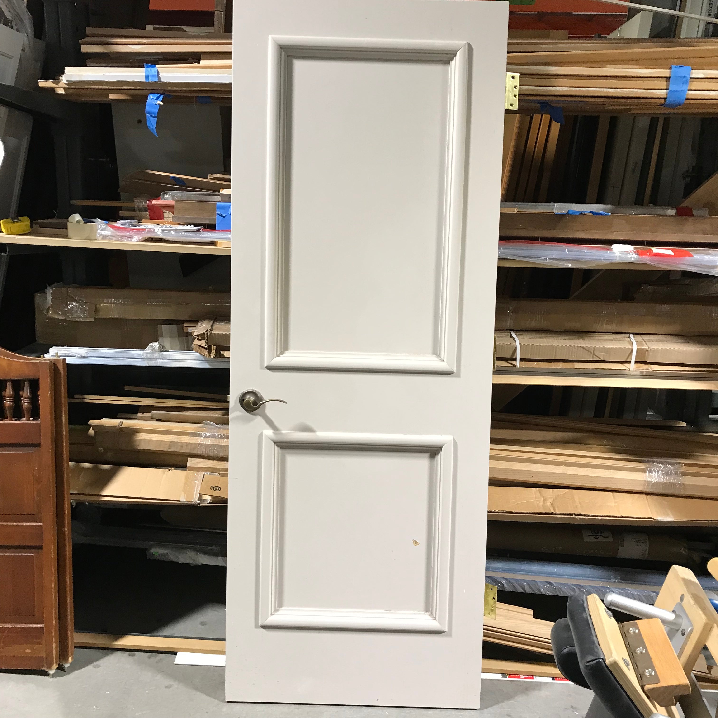 29.75"x 79.5"x 1.75" Two-Panel Wood Interior Door