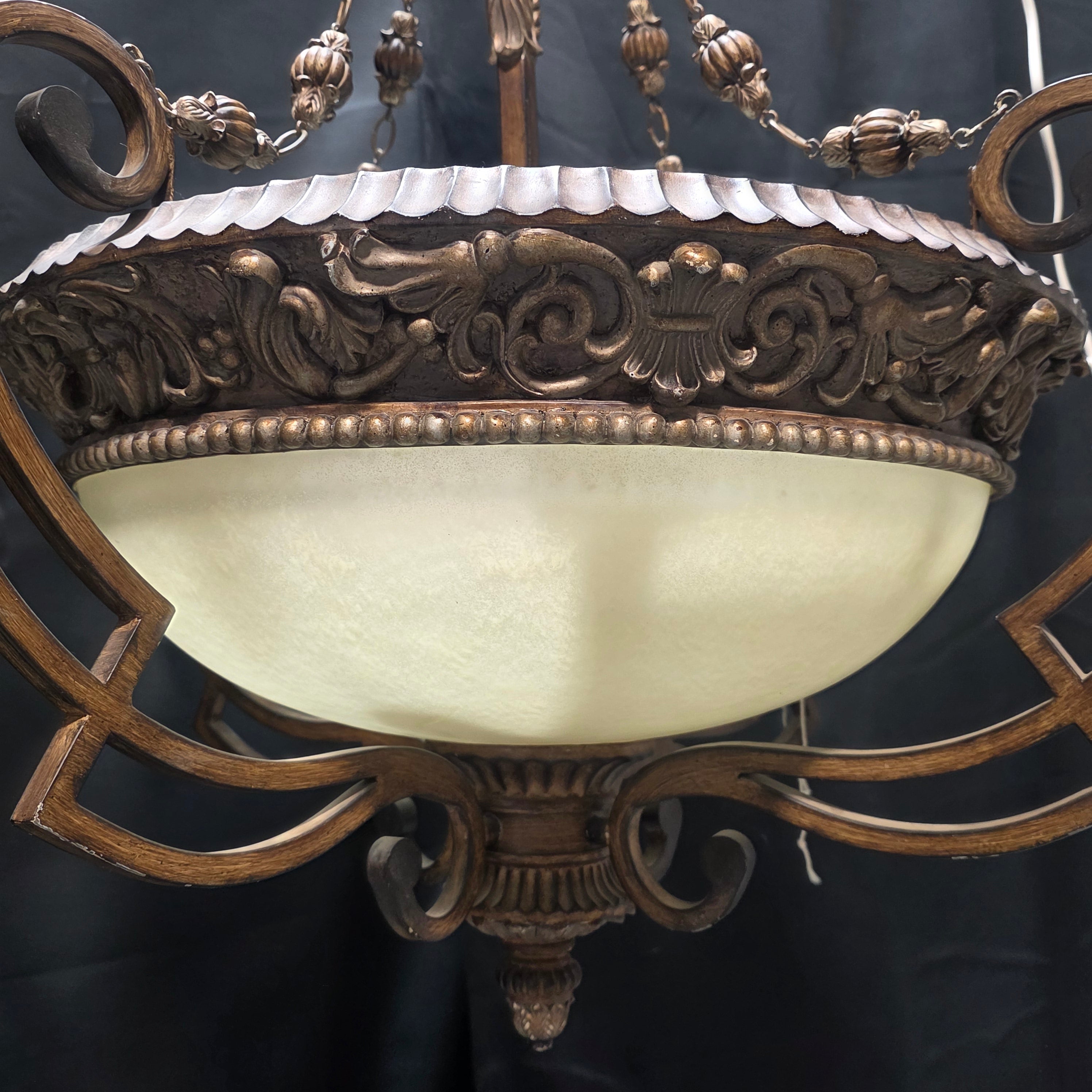 Modern Justice Chandelier 28"x41"