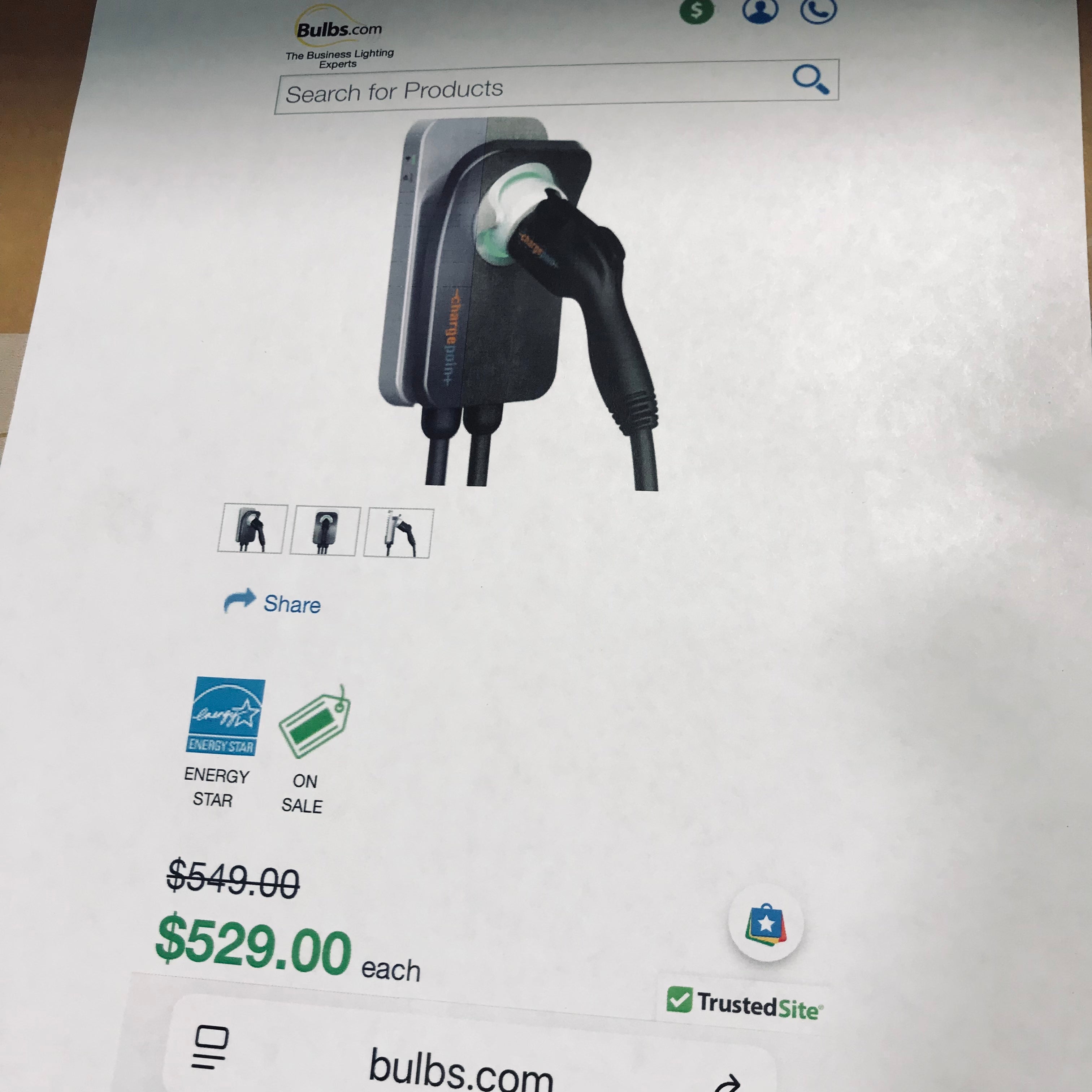 Chargepoint Home Flex Electric Vehicle Charger