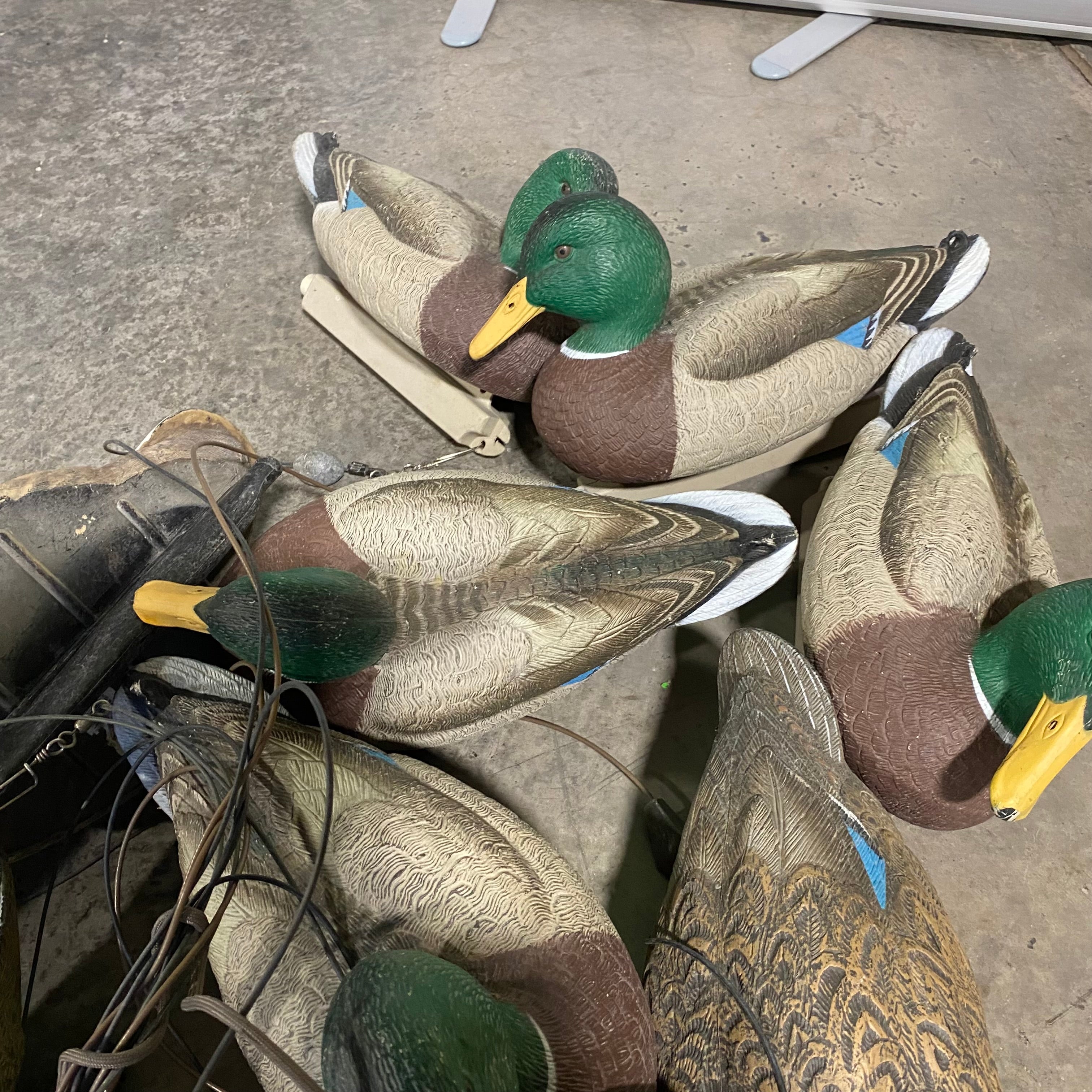 Cabela's Topflight Mallard Duck Decoy Strand (9 Decoys)