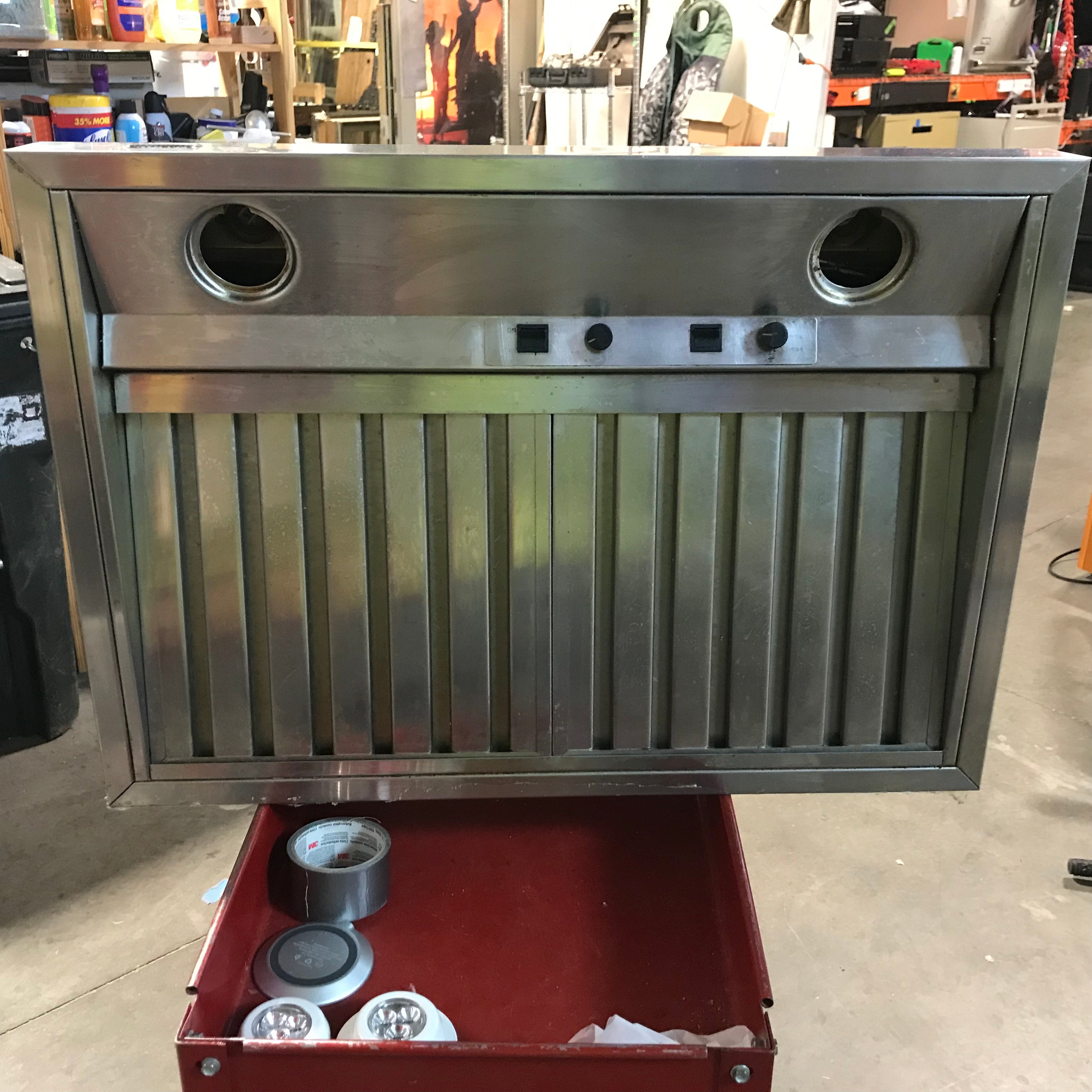 Viking 30" Stainless Steel, Internal Working Motor Range Hood 30"x 21"x 10"