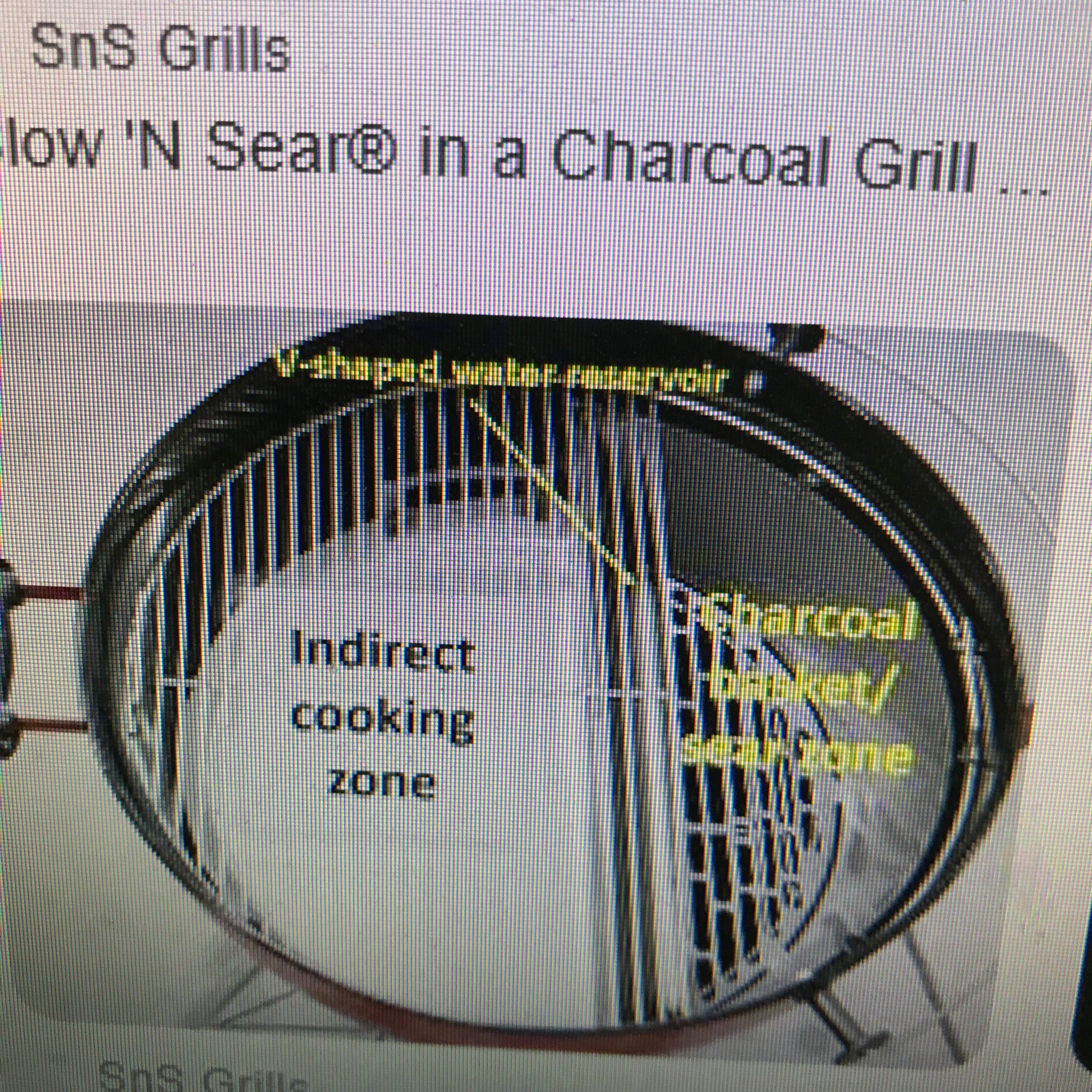 Slow N' Sear for Grill 20.5" x 9" x 5"