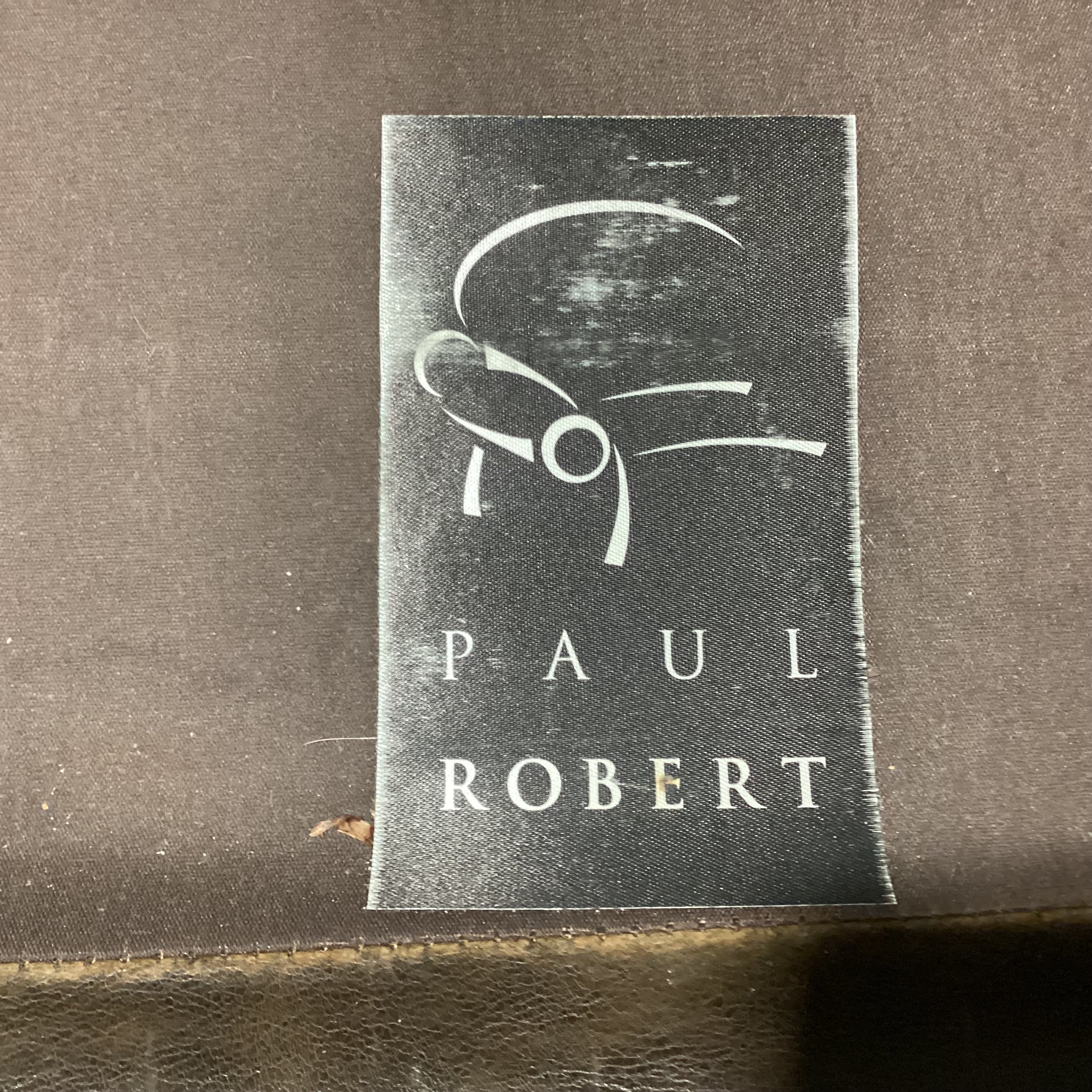 Paul Robert Dark Chocolate Leather Nailhead Chair 38"x 36"x 38.5"