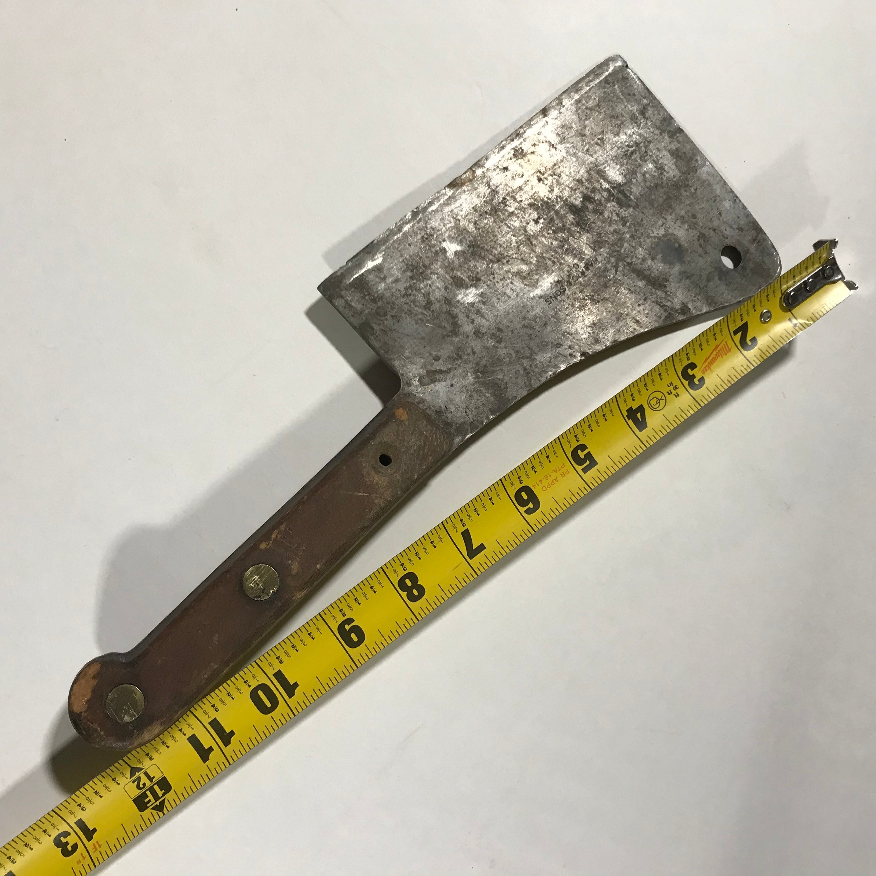 HARRIS & Sons Vintage Meat Cleaver