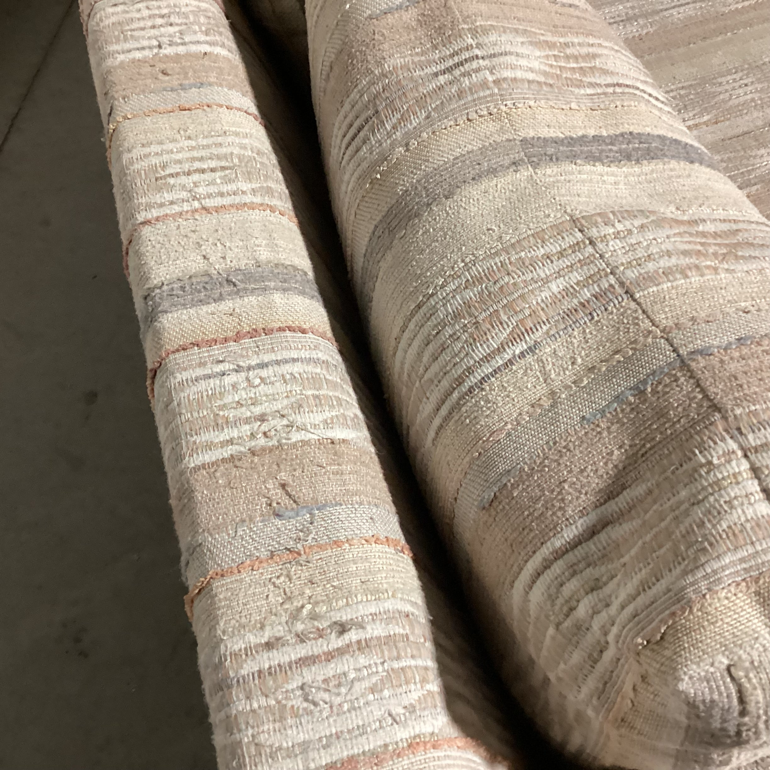 Sand Pastels Texture Woven Sofa 83"x 36"x 26"