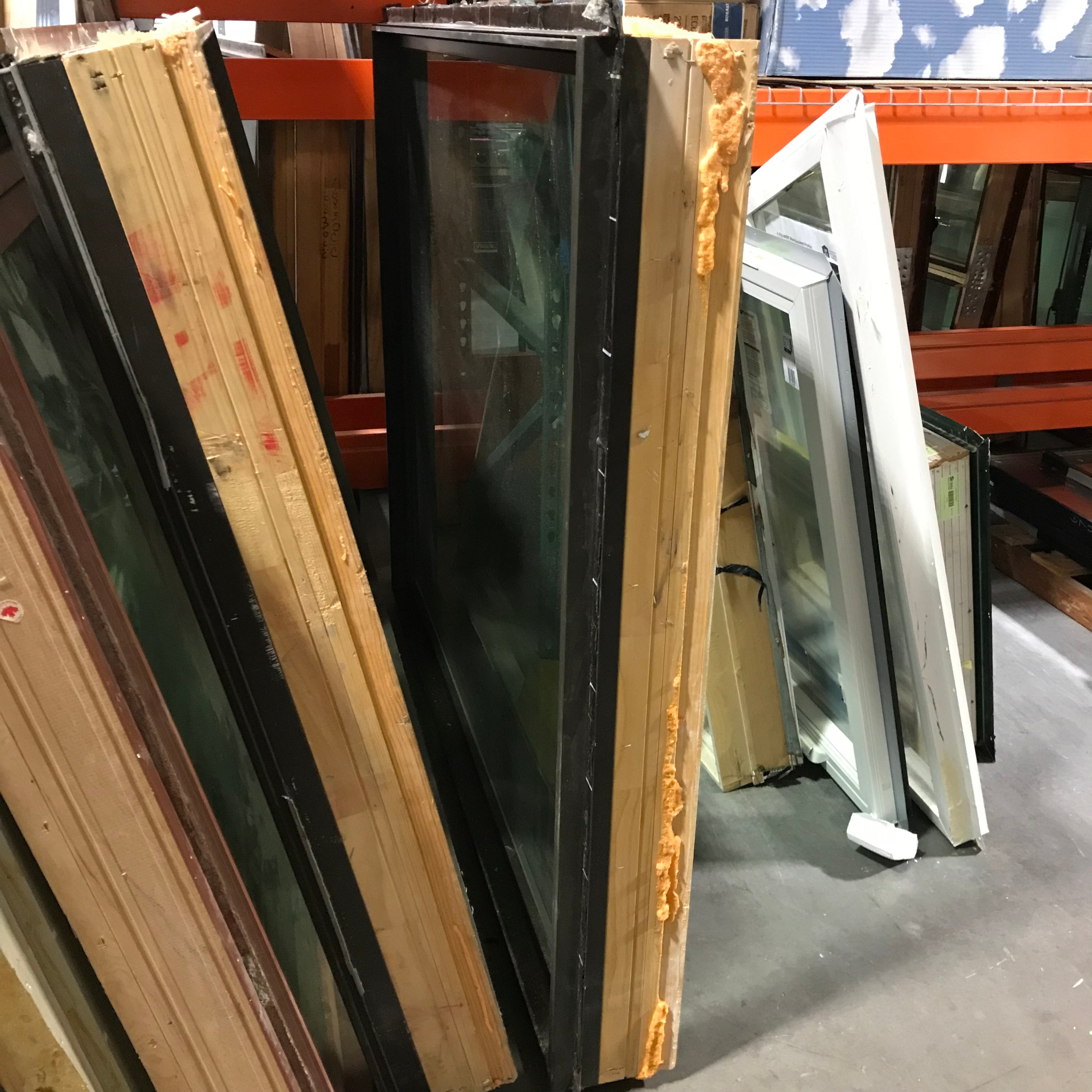 72.5"x 60"x 6.75" Brown Metal Clad FIXED Exterior Window
