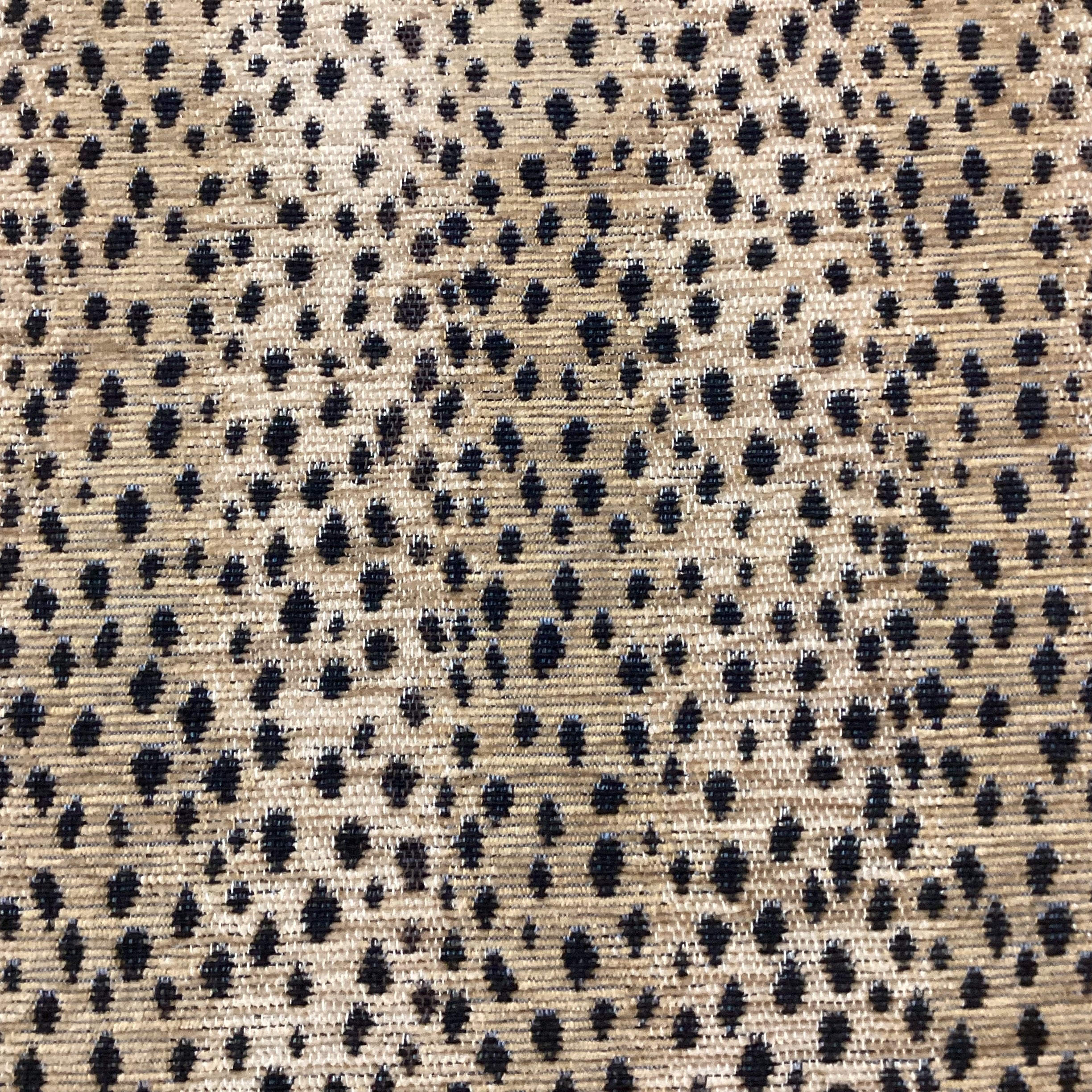 Custom Cheetah Print with Casters Ottoman 31"x 26" 17"