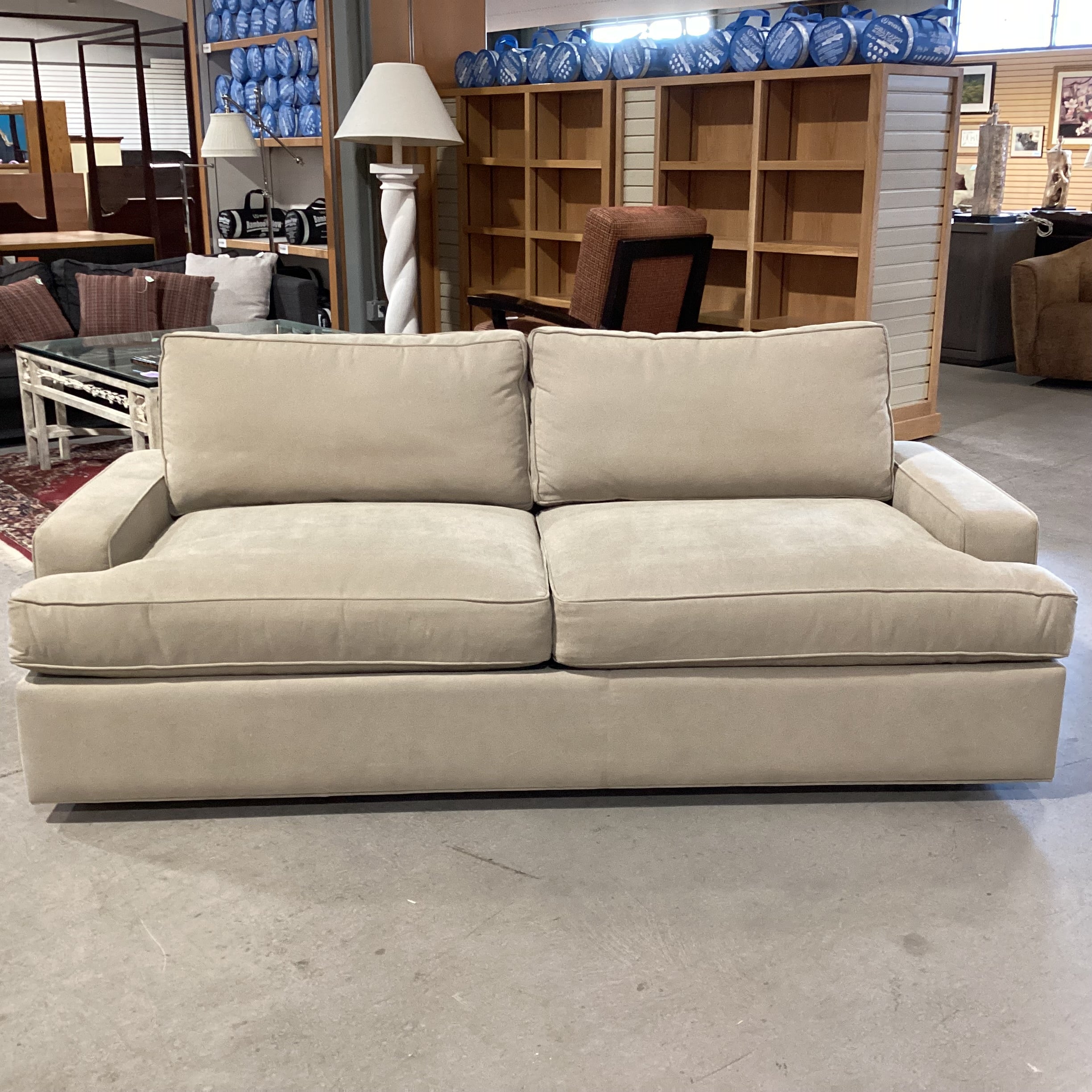Room & Board Beige Queen Sleeper Sofa 81"x 40"x 29"