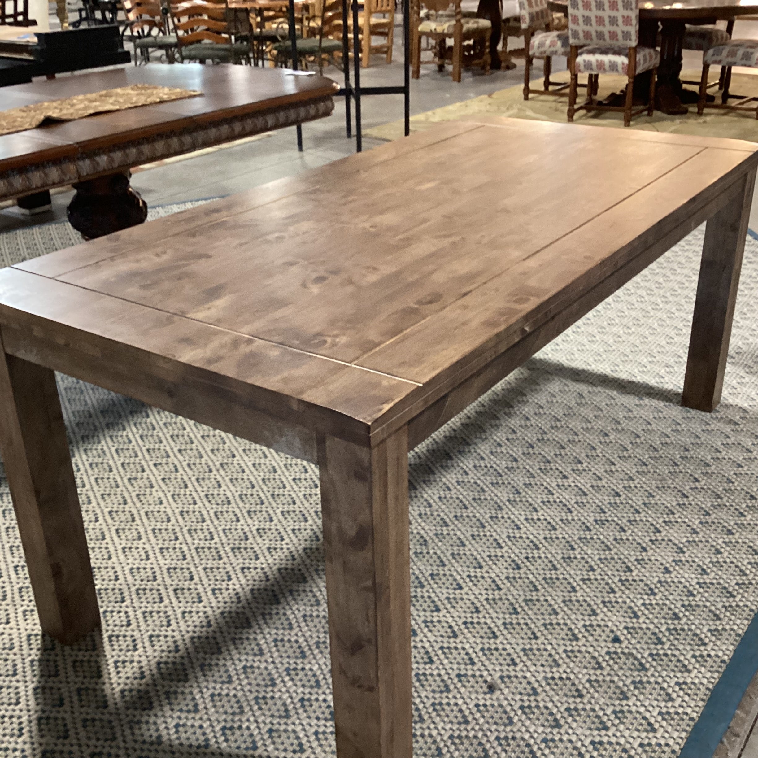 Coaster Fine Furniture Wood & Veneer Dining Table 71"x 35"x 30"