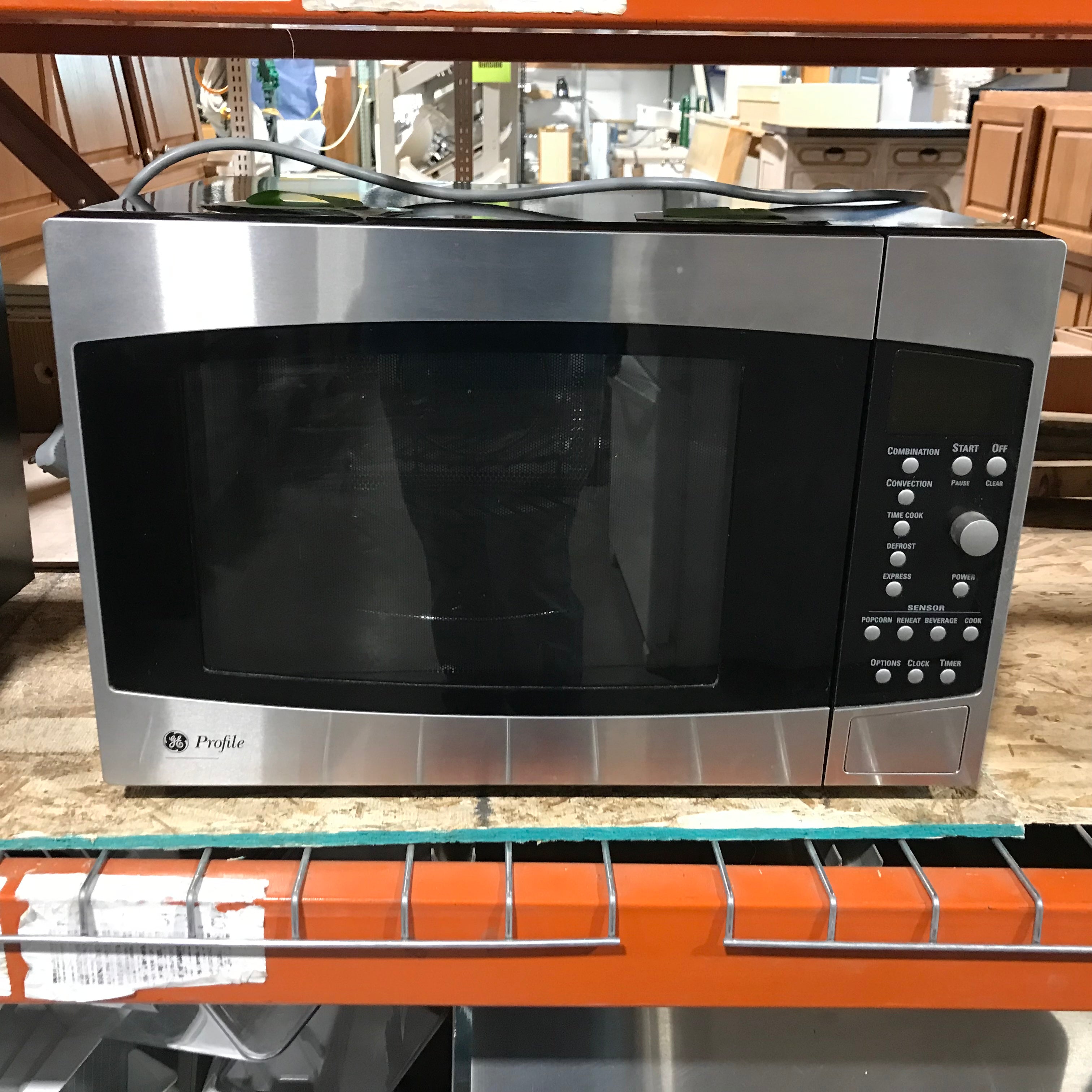 GE Profile Stainless Steel Counter-Top Microwave 23"x 20"x 15"