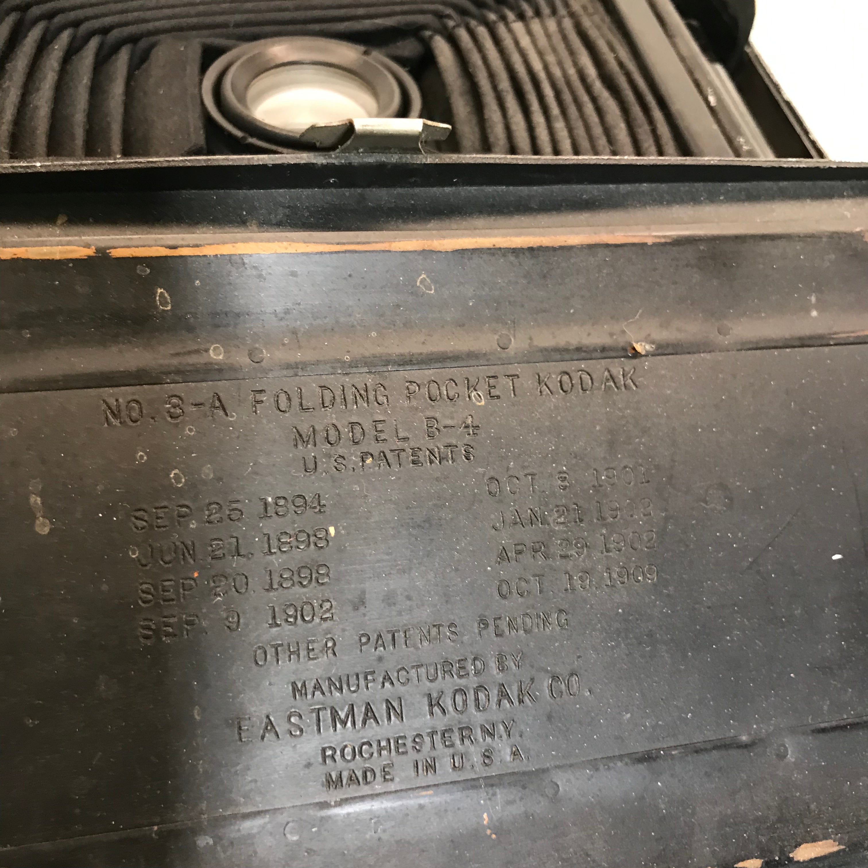 Vintage Kodak No. 3A Folding Pocket Camera