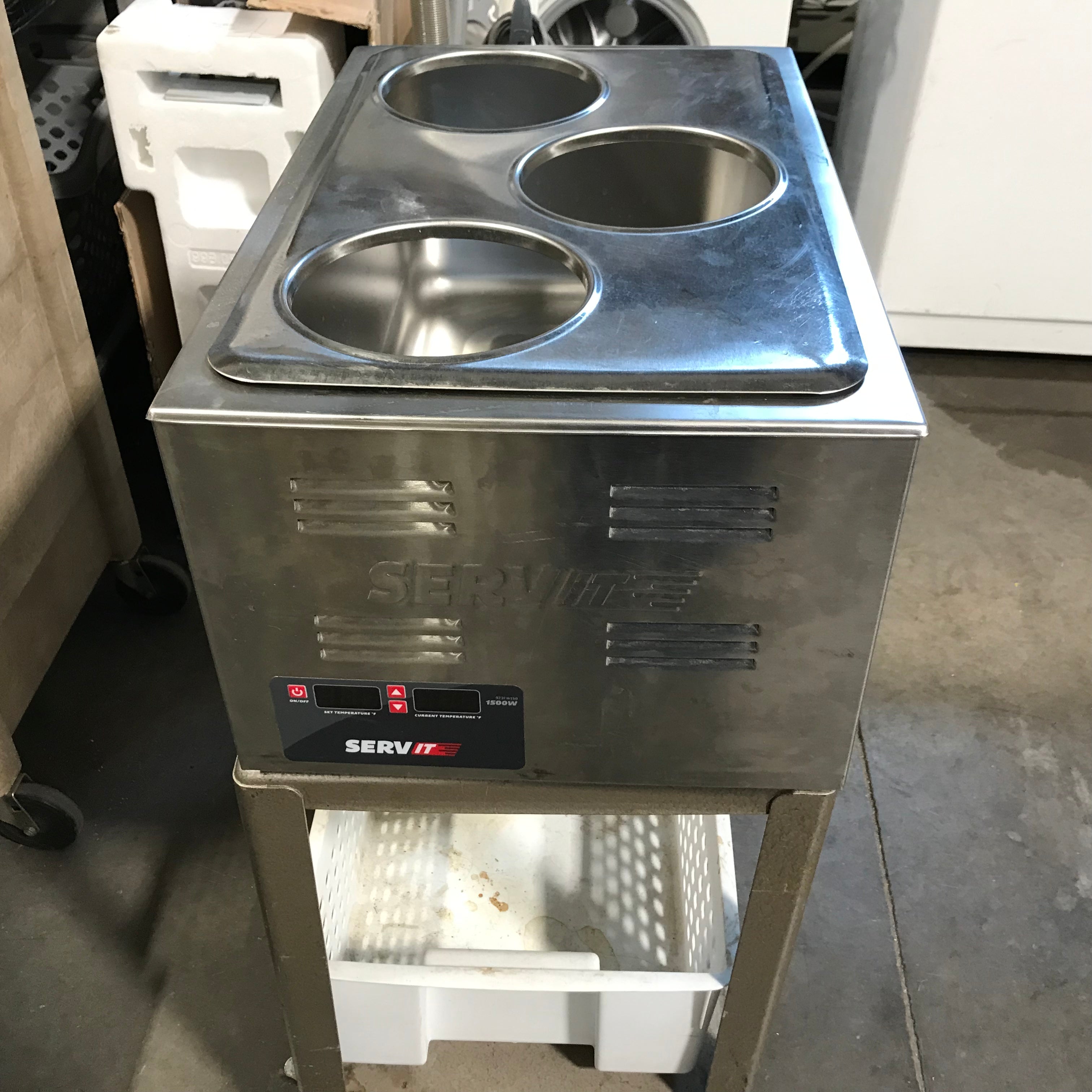 Servit Stainless Steel Food Warmer 14.5"x 22.5"x11"