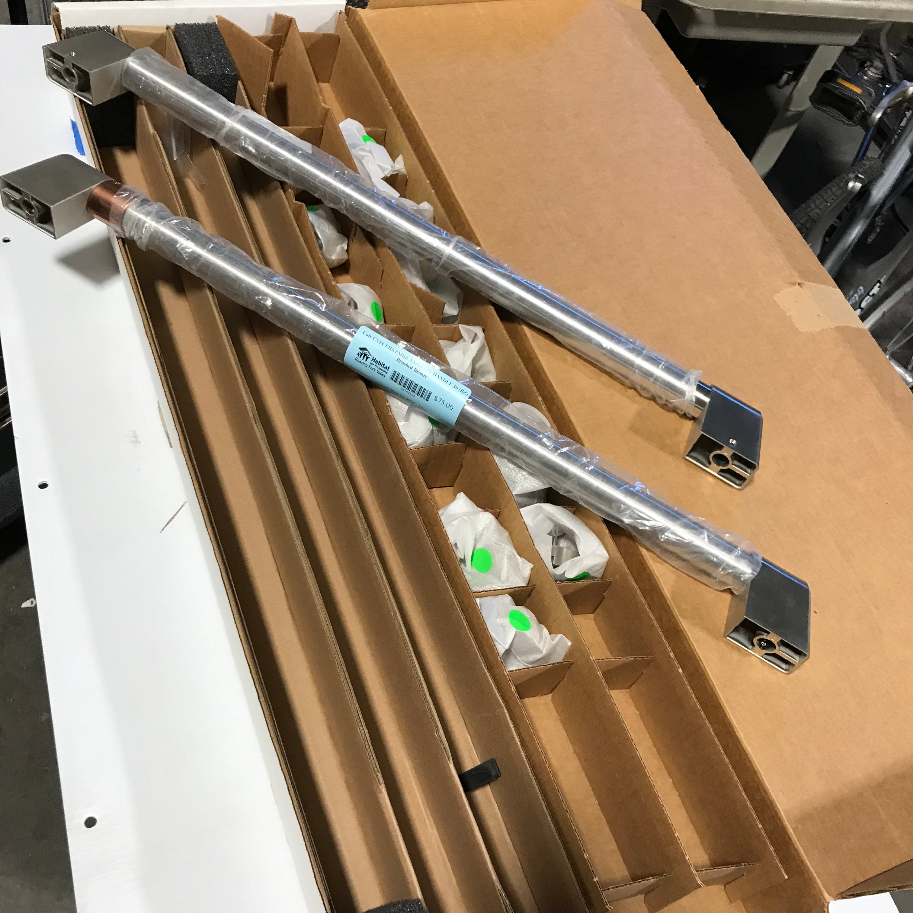 Cafe CXFCEHKPMBZ AASM KIT HANDLE 30 (BZ) Brushed Bronze