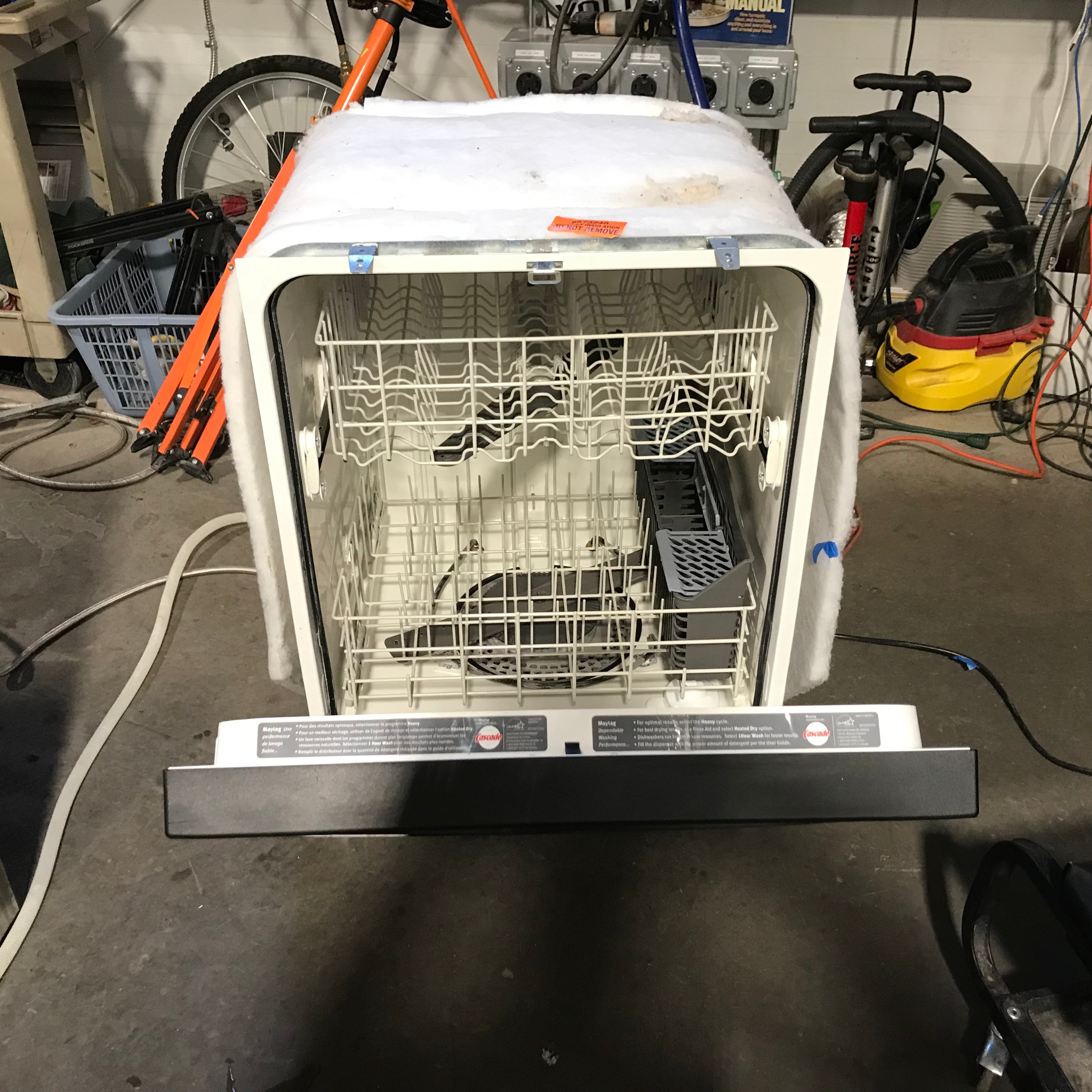 Maytag Stainless Steel Dishwasher 24"x 25"x 34"